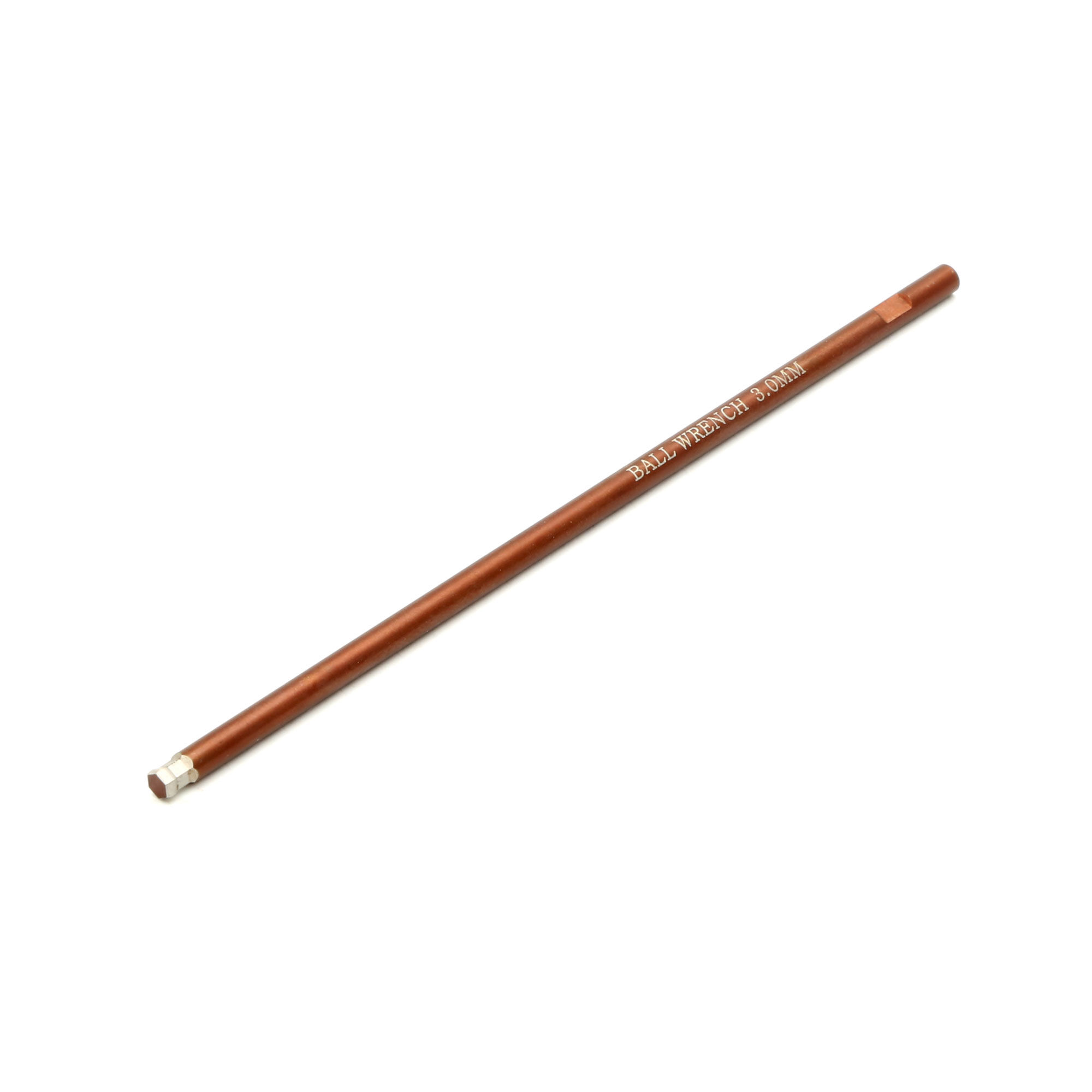 Dynamite Replacement Tip: Machined Hex Driver with Ball End, 3mm