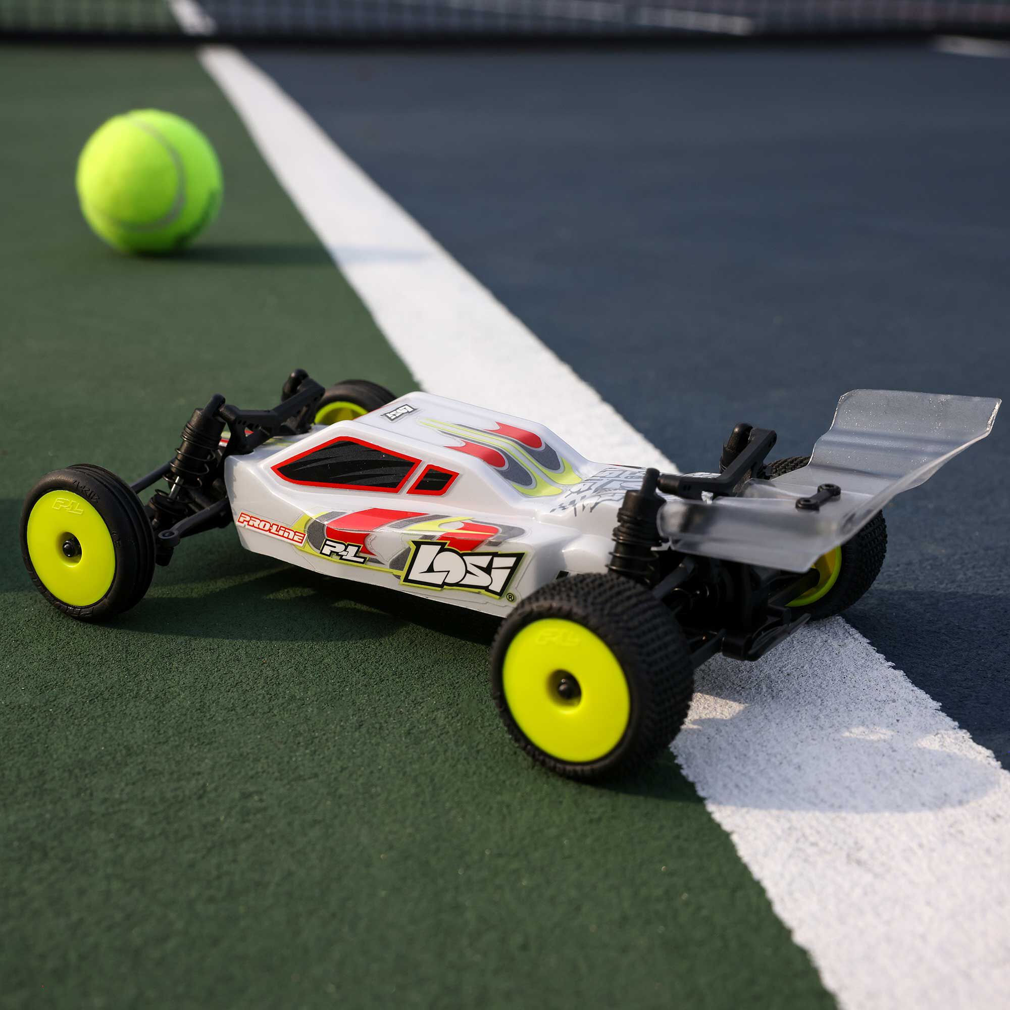 Losi 1/24 Micro-B 2S 2WD RTR Race Buggy (Battery & Charger Included), White