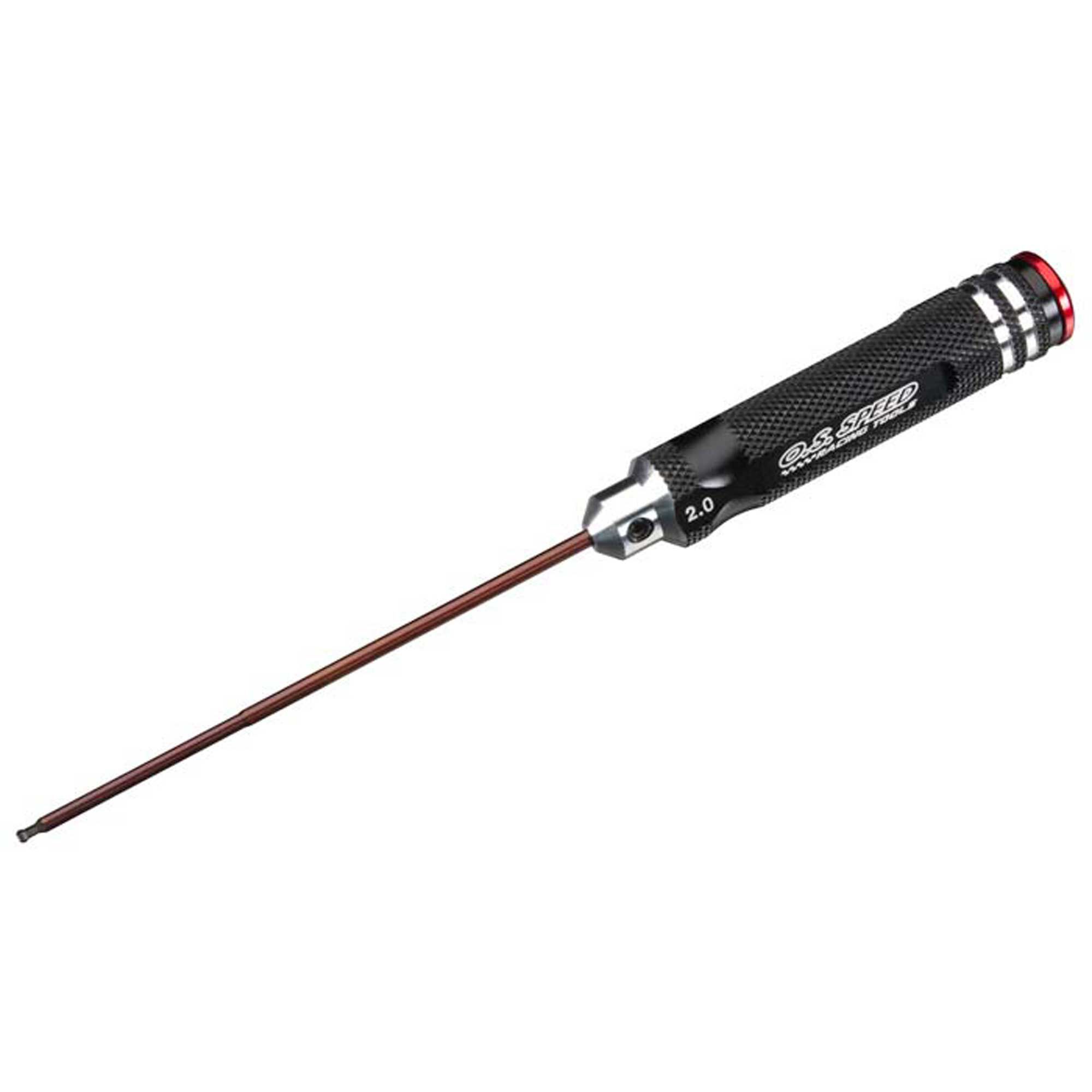 OS Engines Speed Hex Wrench Ball Driver 2.0mm