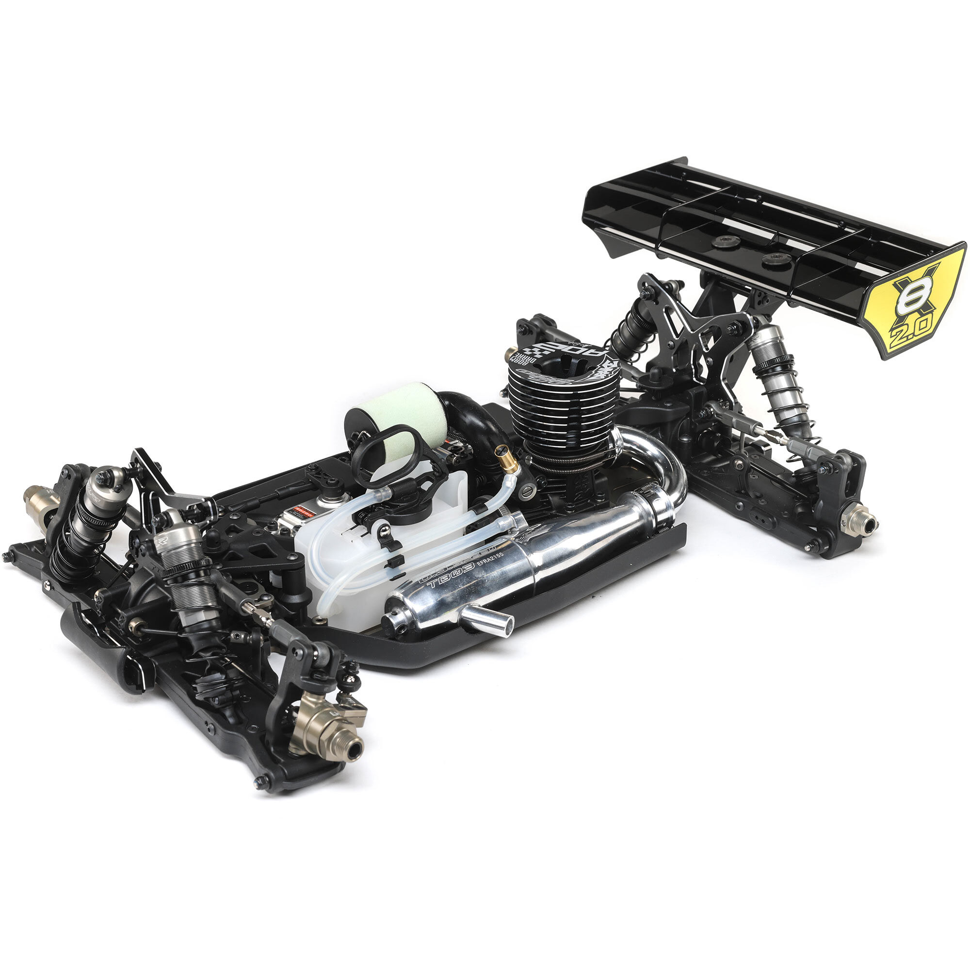 Team Losi Racing 1/8 8IGHT-X/E 2.0 Combo 4X4 Nitro/Electric Race Buggy Kit