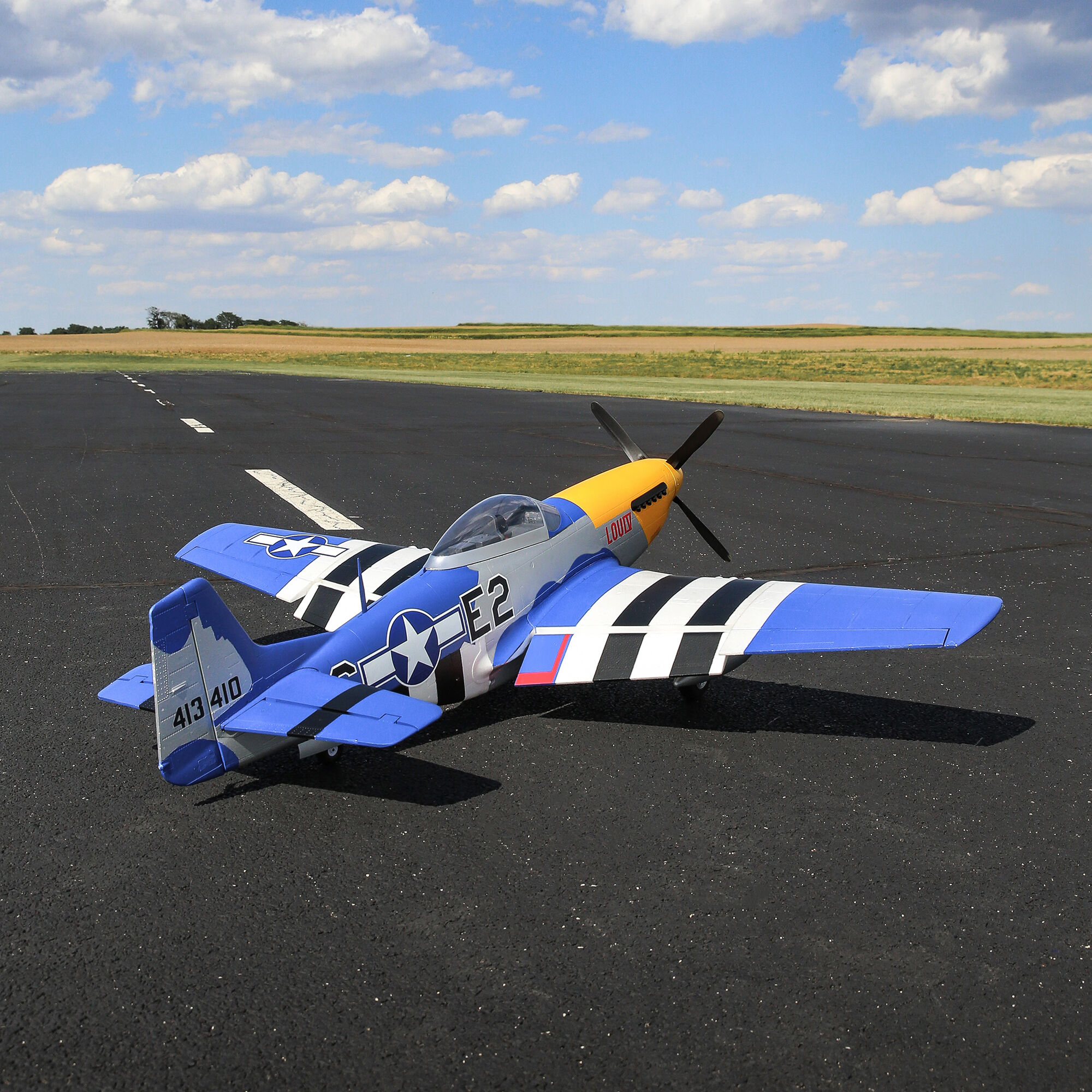 E-flite P-51D Mustang 1.5m BNF Basic Combo