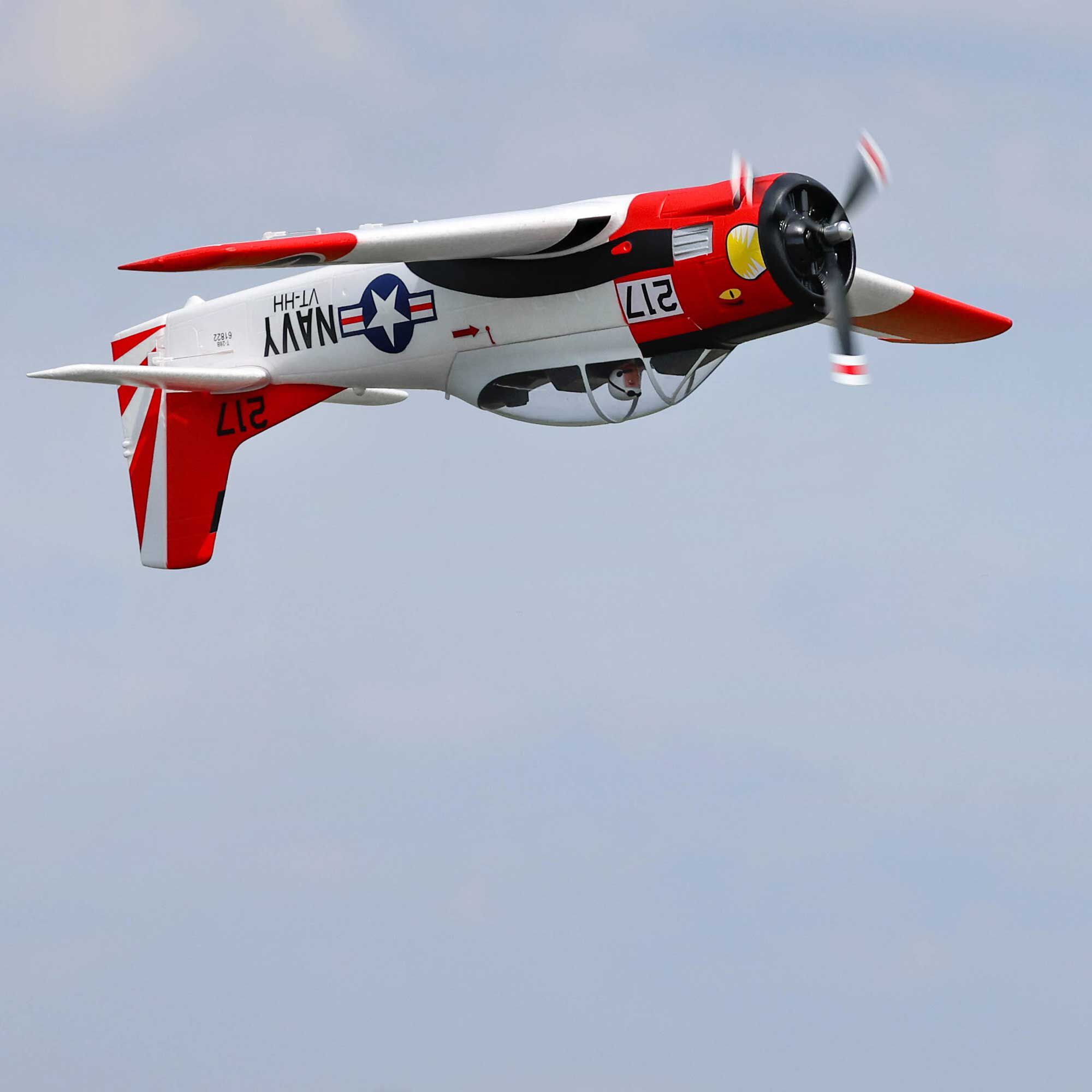 E-flite T-28 Trojan 1.2m PNP with Smart