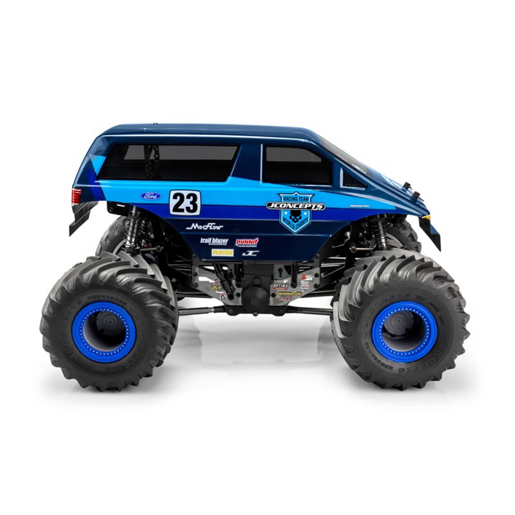 JConcepts, Inc. 1/10 1985 Ford Aerostar Monster Truck Polycarbonate Body, 12.5" - 13.0" Wheelbase
