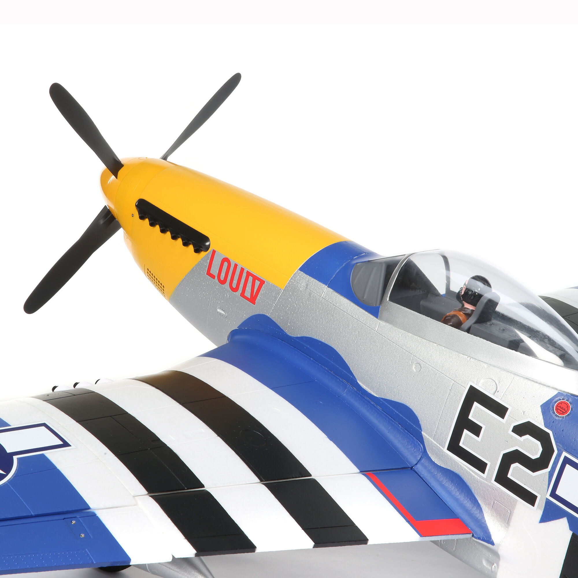 E-flite P-51D Mustang 1.5m BNF Basic Combo