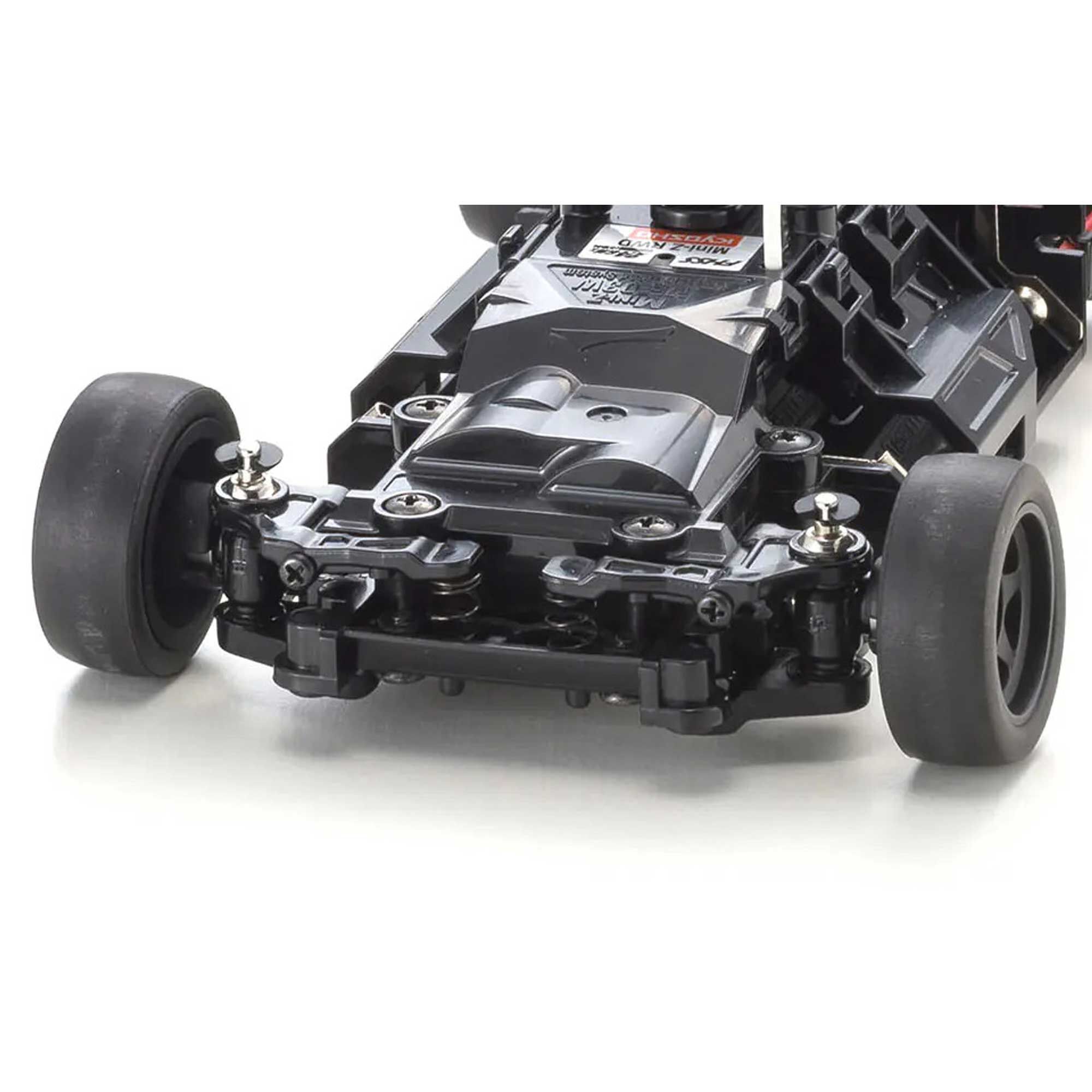 Kyosho 1/28 1988 Sauber-Mercedes Gruppe-C-Rennsportwagen C9 MINI-Z RWD RTR, Silver
