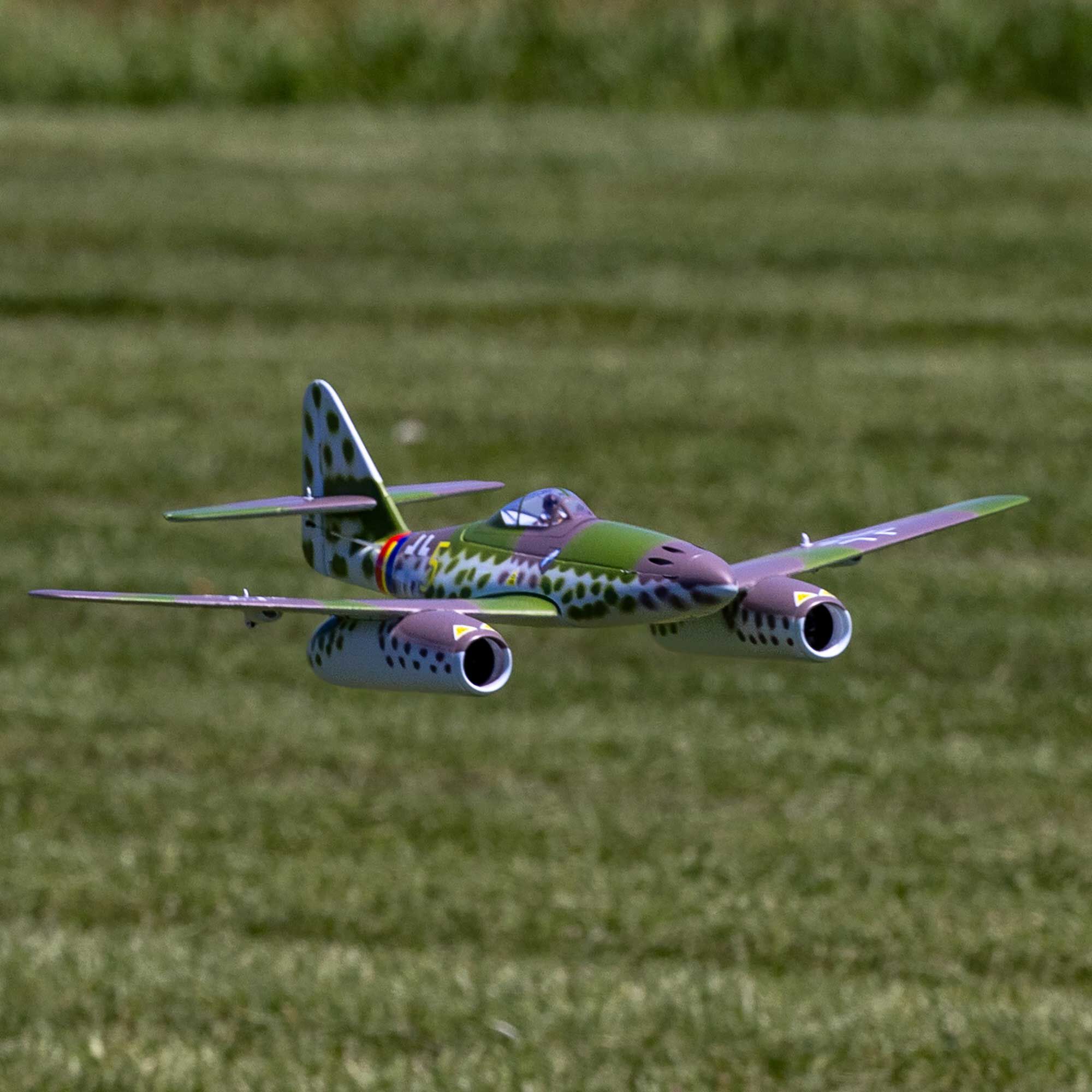 E-flite UMX Me 262 30mm EDF Jet BNF Basic with AS3X and SAFE Select, 660mm