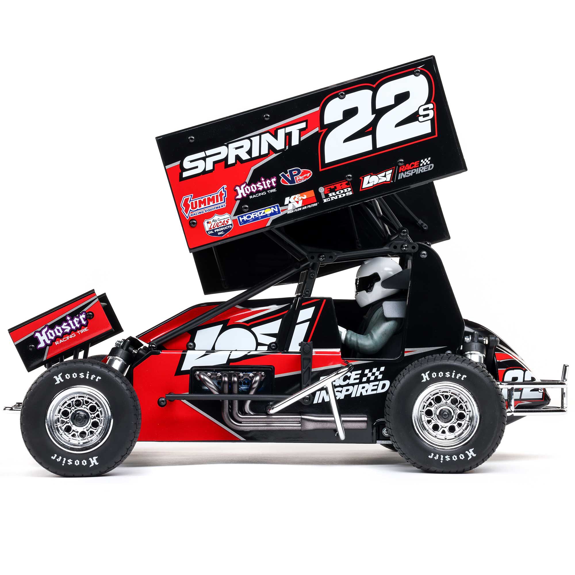 Losi 1/10 22S Sprint 2WD Brushless RTR (Battery & Charger Included), Red