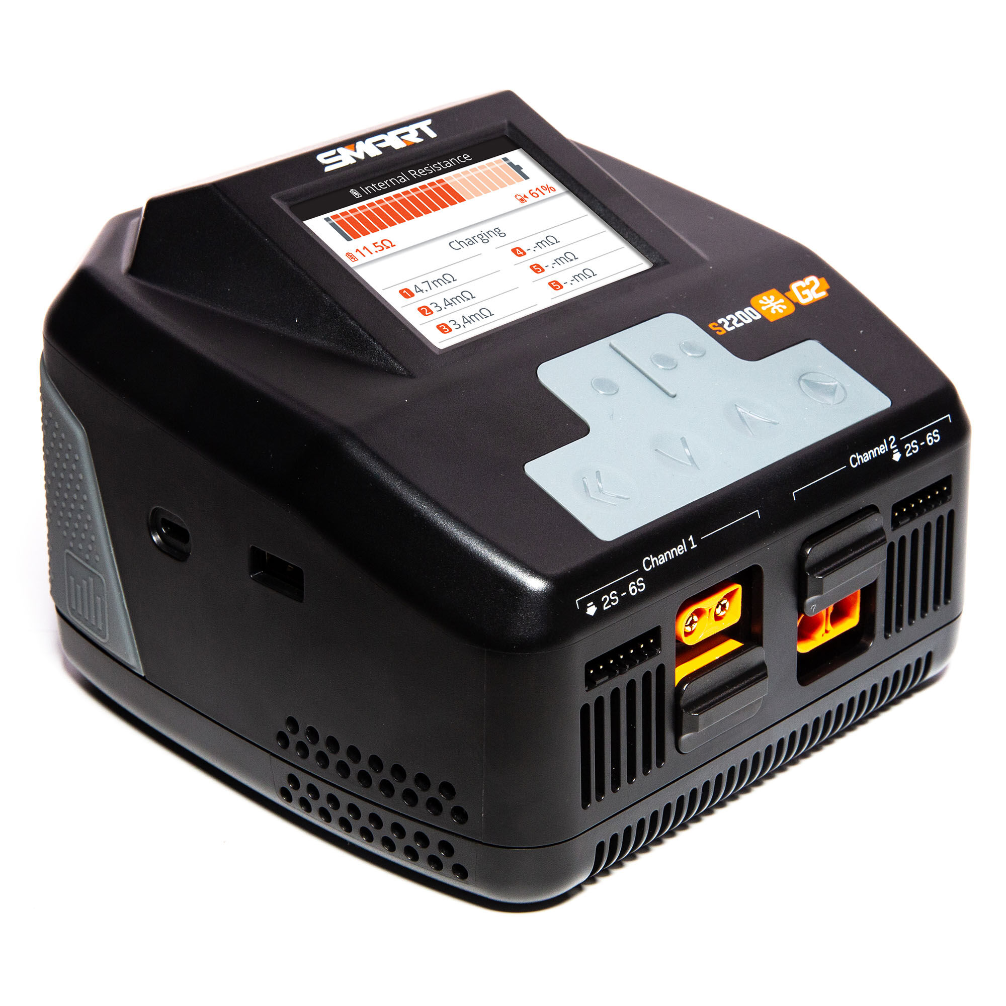 Spektrum Accessories S2200 G2 AC 2x200W Smart Battery Charger