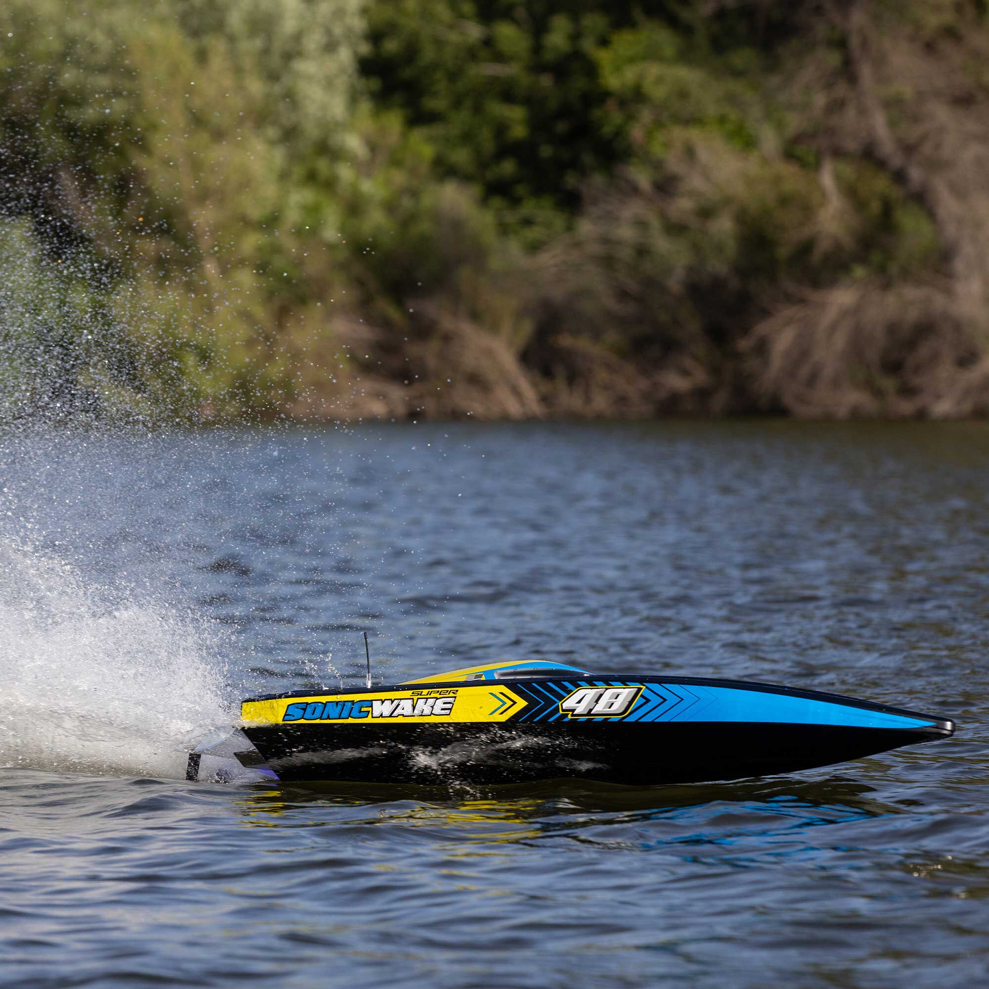 Pro Boat Super Sonicwake 48" 8S Self-Righting Brushless Deep-V RTR