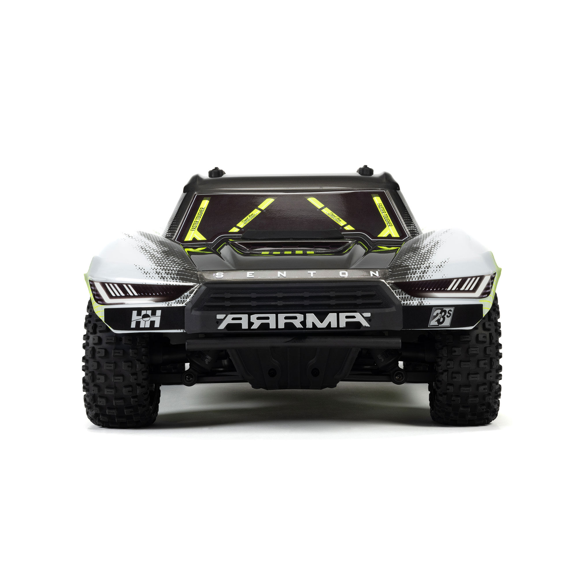 ARRMA 1/10 SENTON 223S DSC 4X4 RTR Brushless Short Course Truck, Yellow