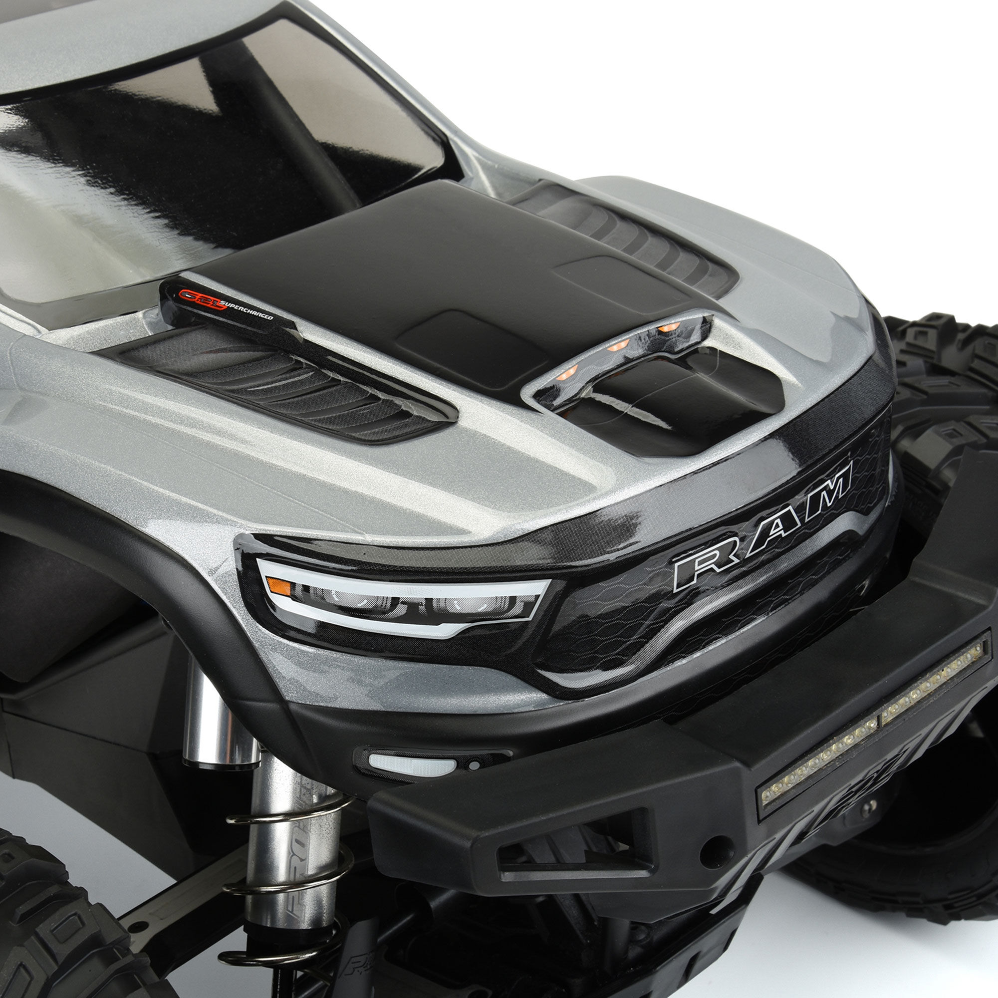 Pro-Line Racing 1/5 Pre-Cut 2021 Ram 1500 Clear Body: X-MAXX