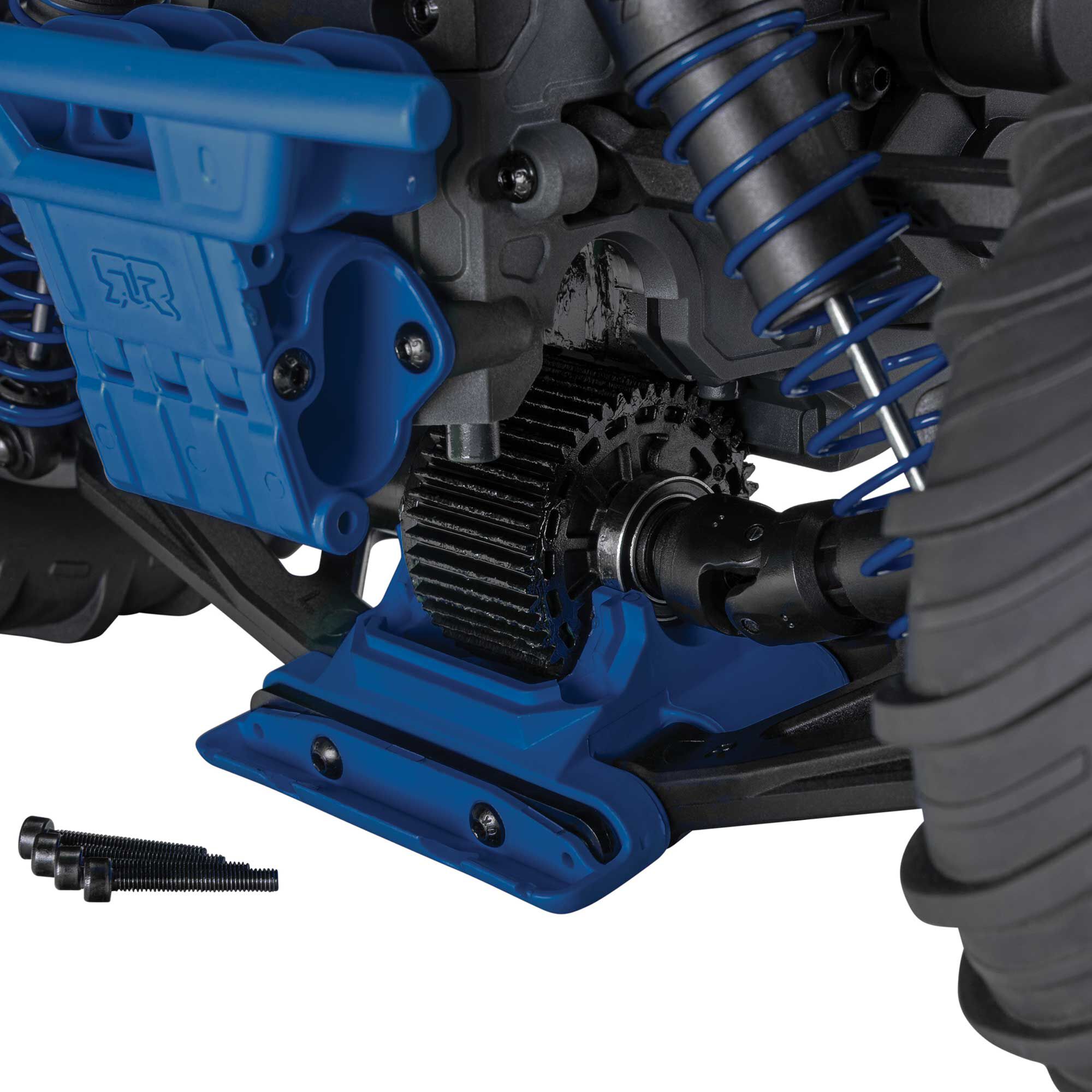 ARRMA 1/10 GORGON 2WD RTR Brushed Monster Truck, Blue
