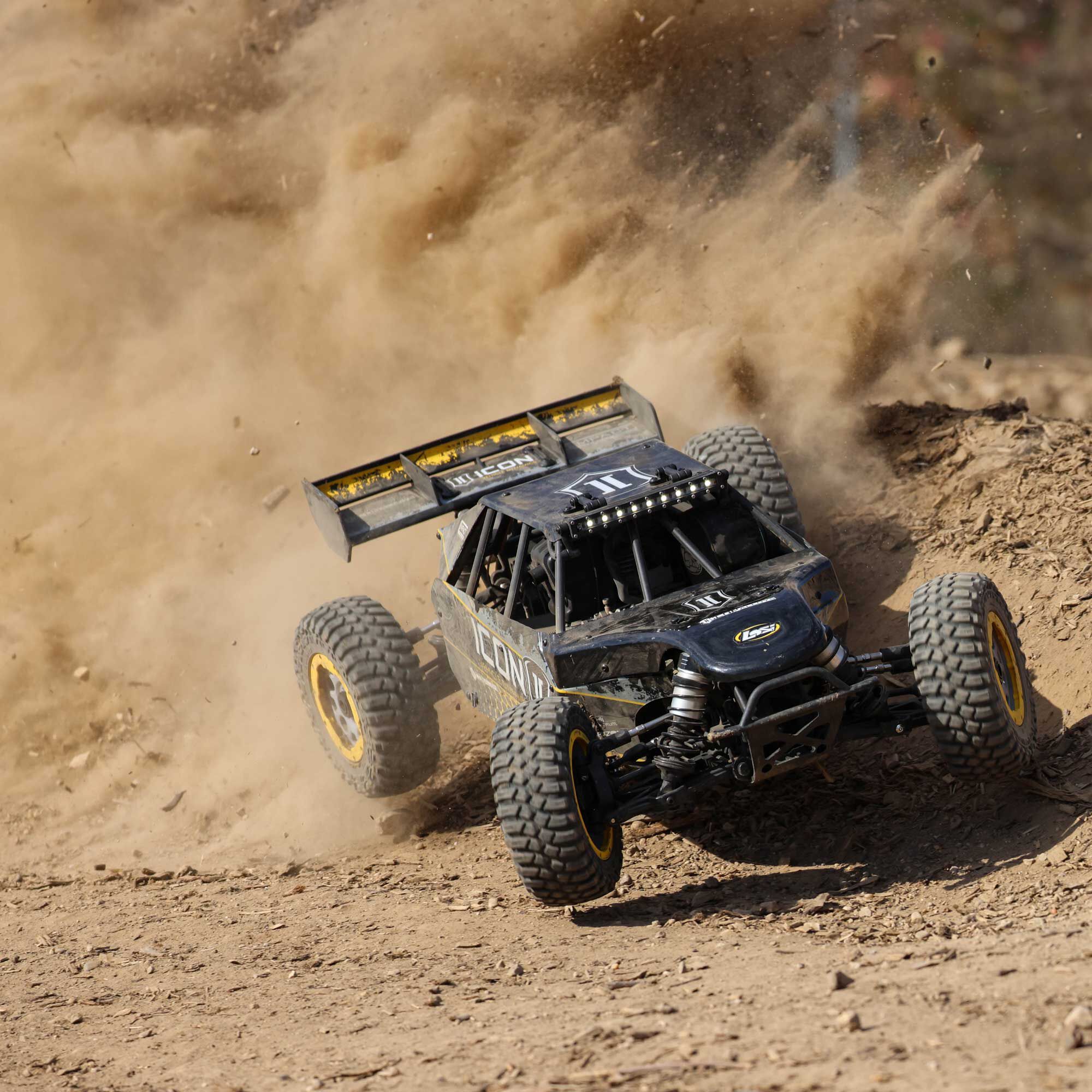 Losi 1/5 DBXL 2.0 Icon 4X4 RTR Gas Desert Buggy, Black