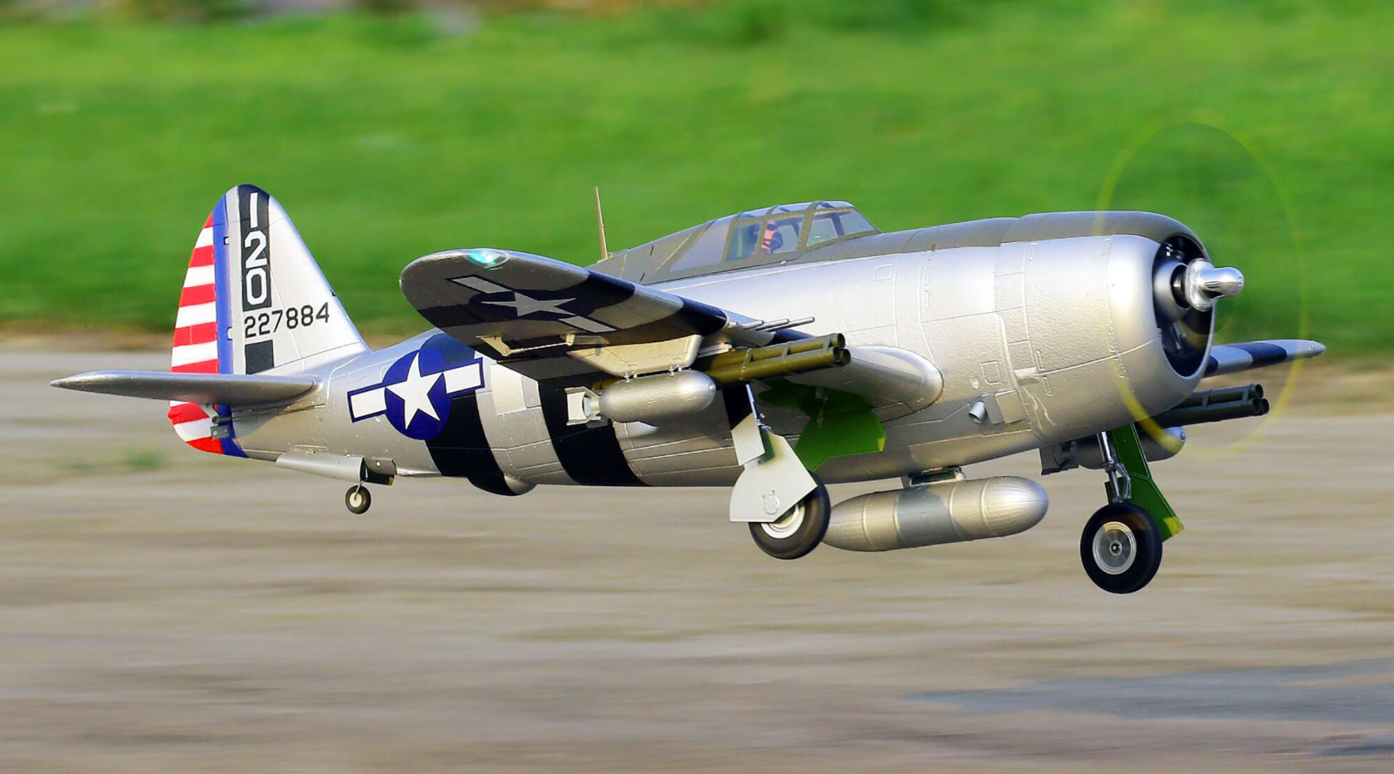 FMS P-47 Razorback Bonnie PNP, 1500mm