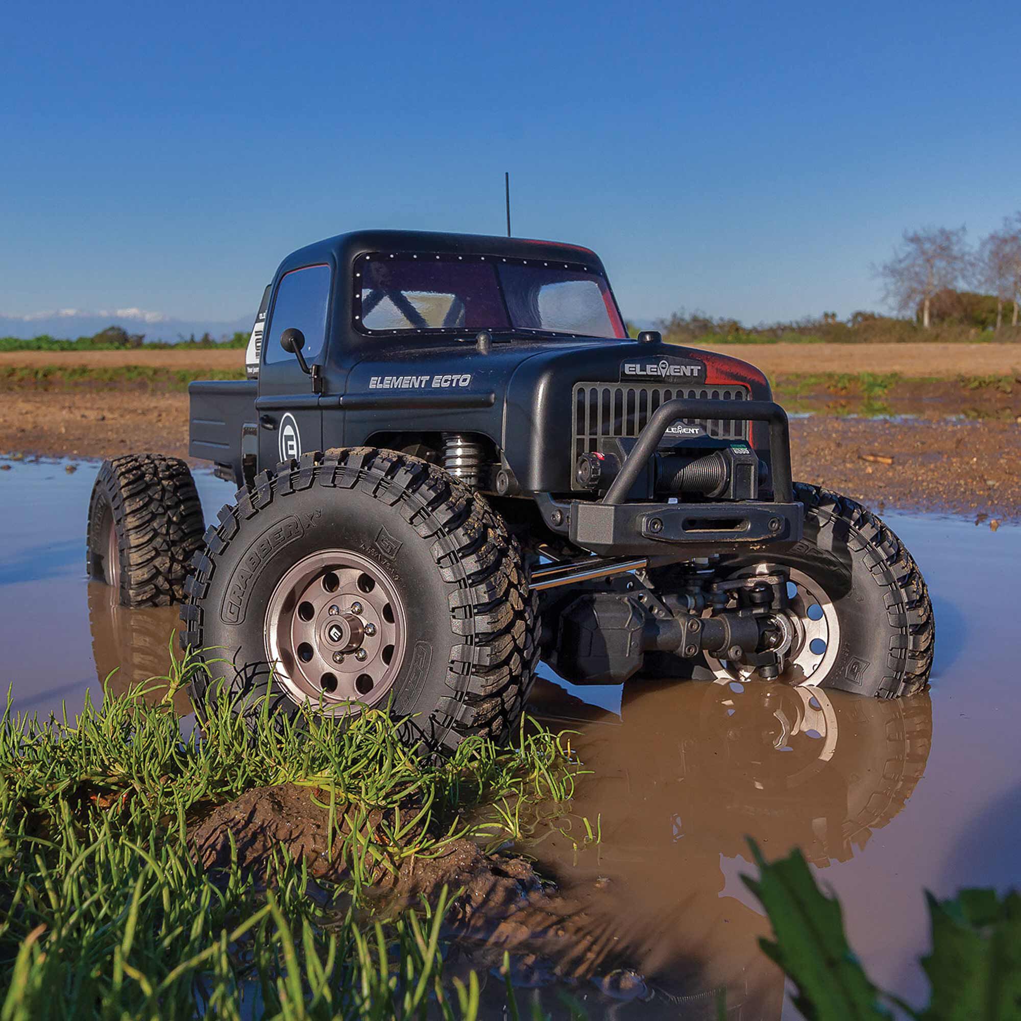 Team Associated 1/10 Enduro Ecto 4x4 Trail Truck RTR, LiPo Combo, Black