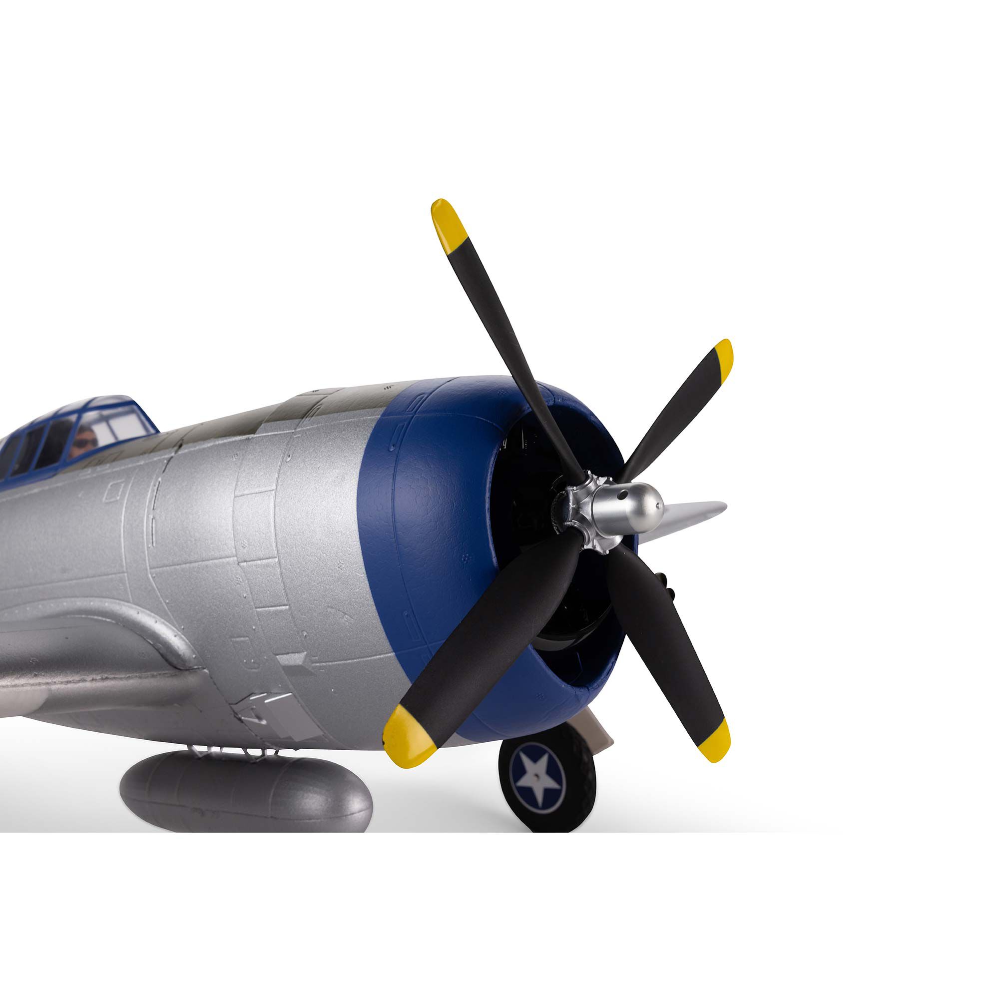E-flite P-47 Razorback 1.2m BNF Basic with AS3X & SAFE Select
