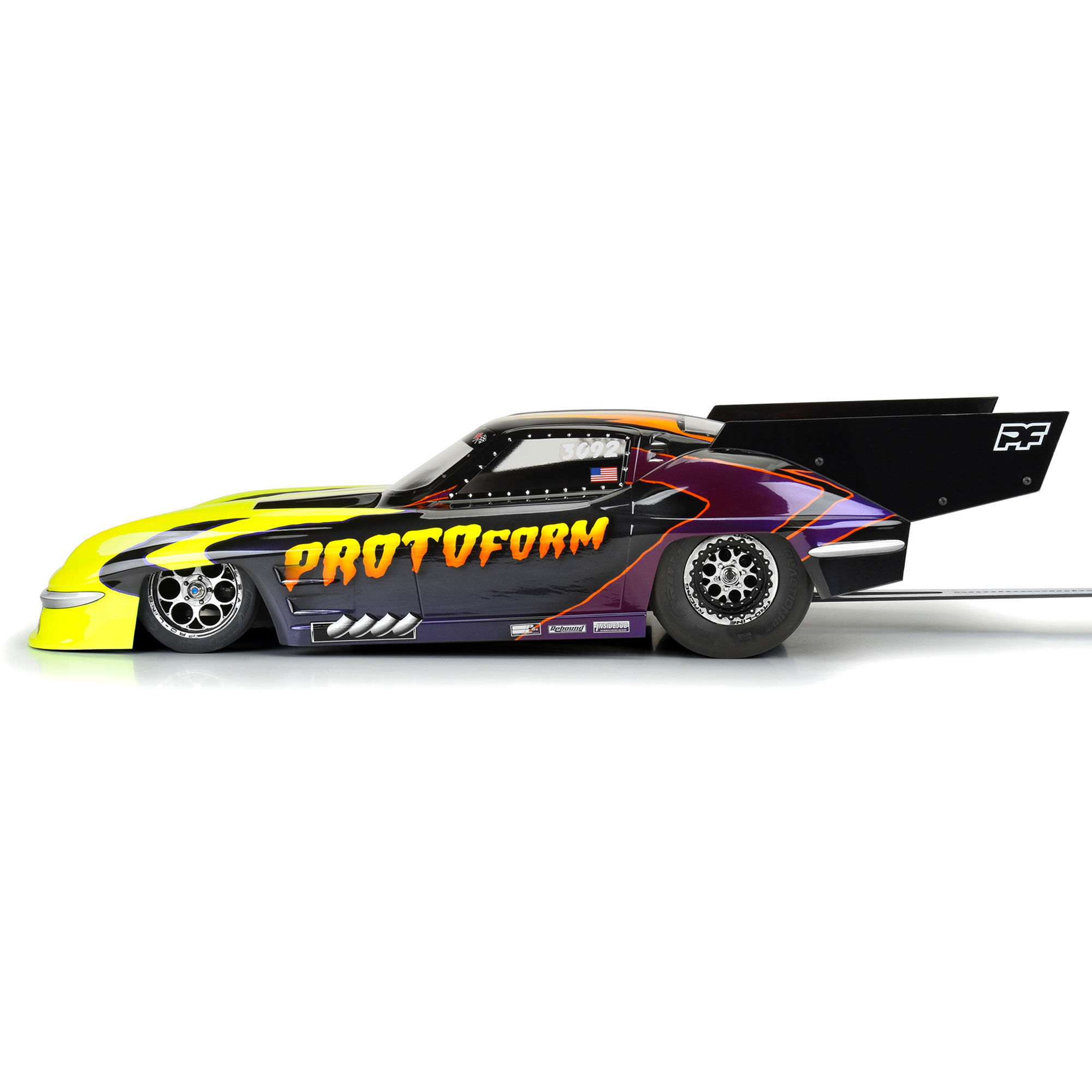 PROTOform 1/10 Outlaw Clear Wing Kit for PRM158800 Pro-Mod Body