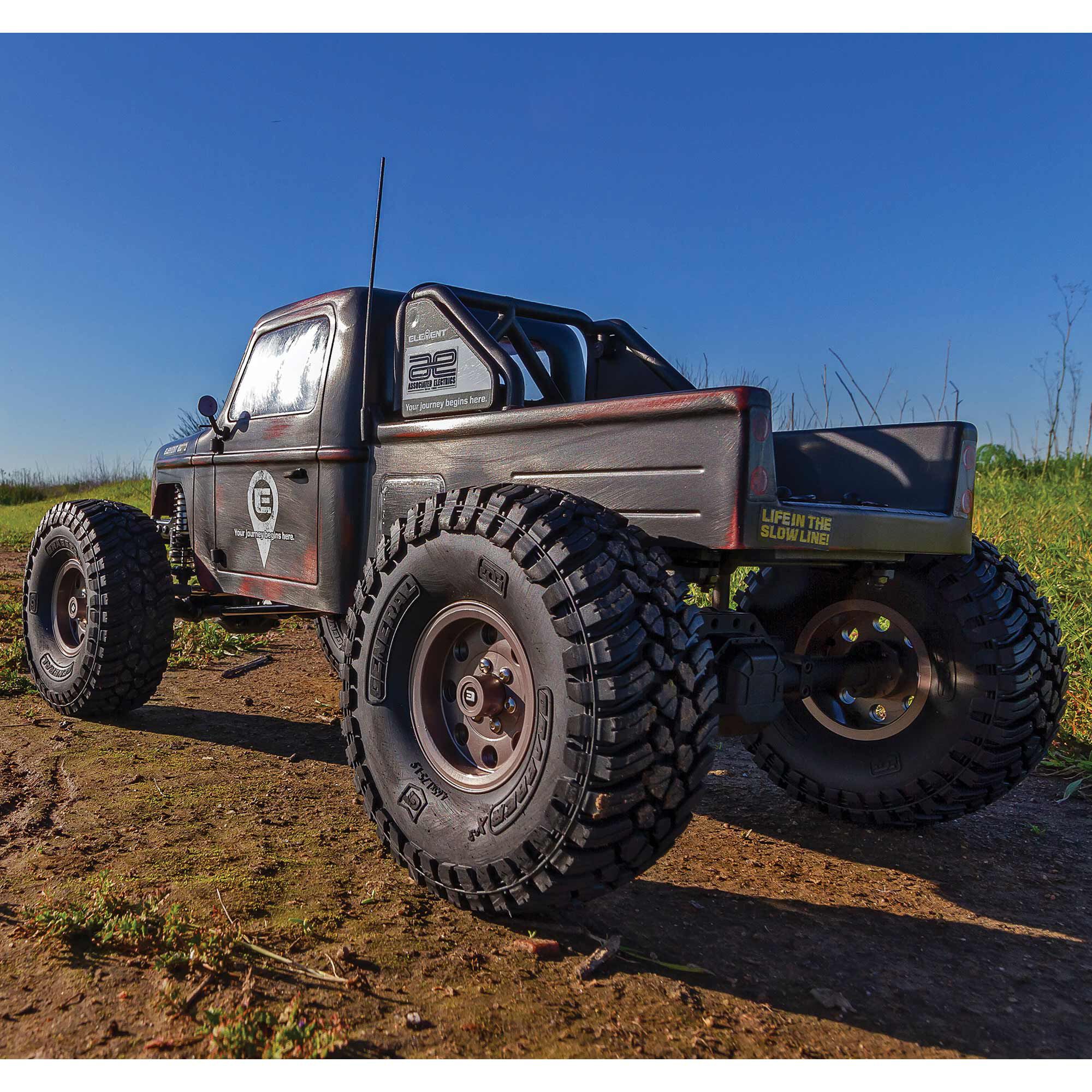 Team Associated 1/10 Enduro Ecto 4x4 Trail Truck RTR, LiPo Combo, Black