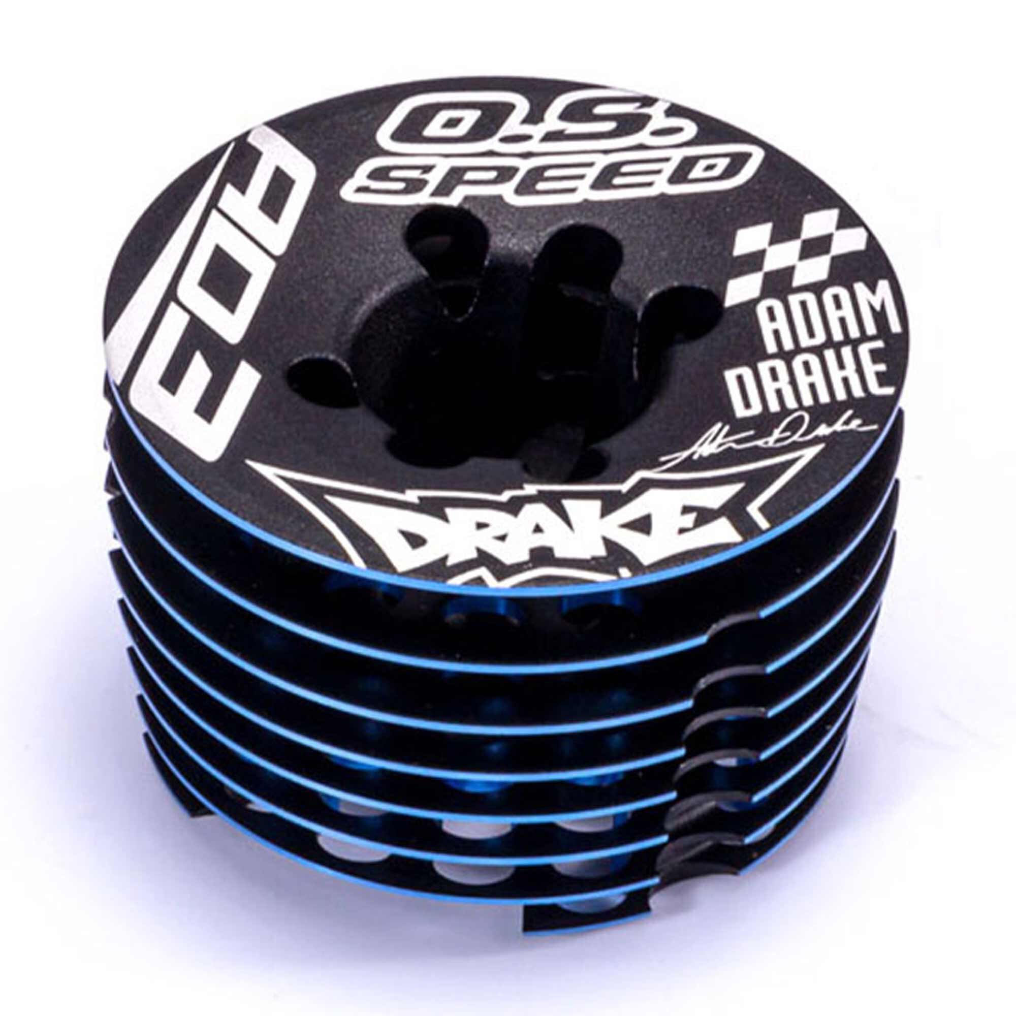 OS Engines O.S. Speed B21 Adam Drake Edition 3, 1/8 Buggy Engine & Pipe Combo Set