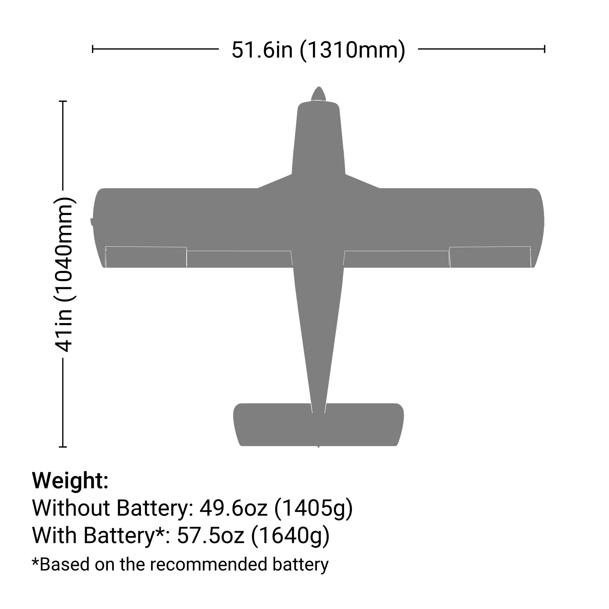 E-flite Cherokee 1.3m PNP