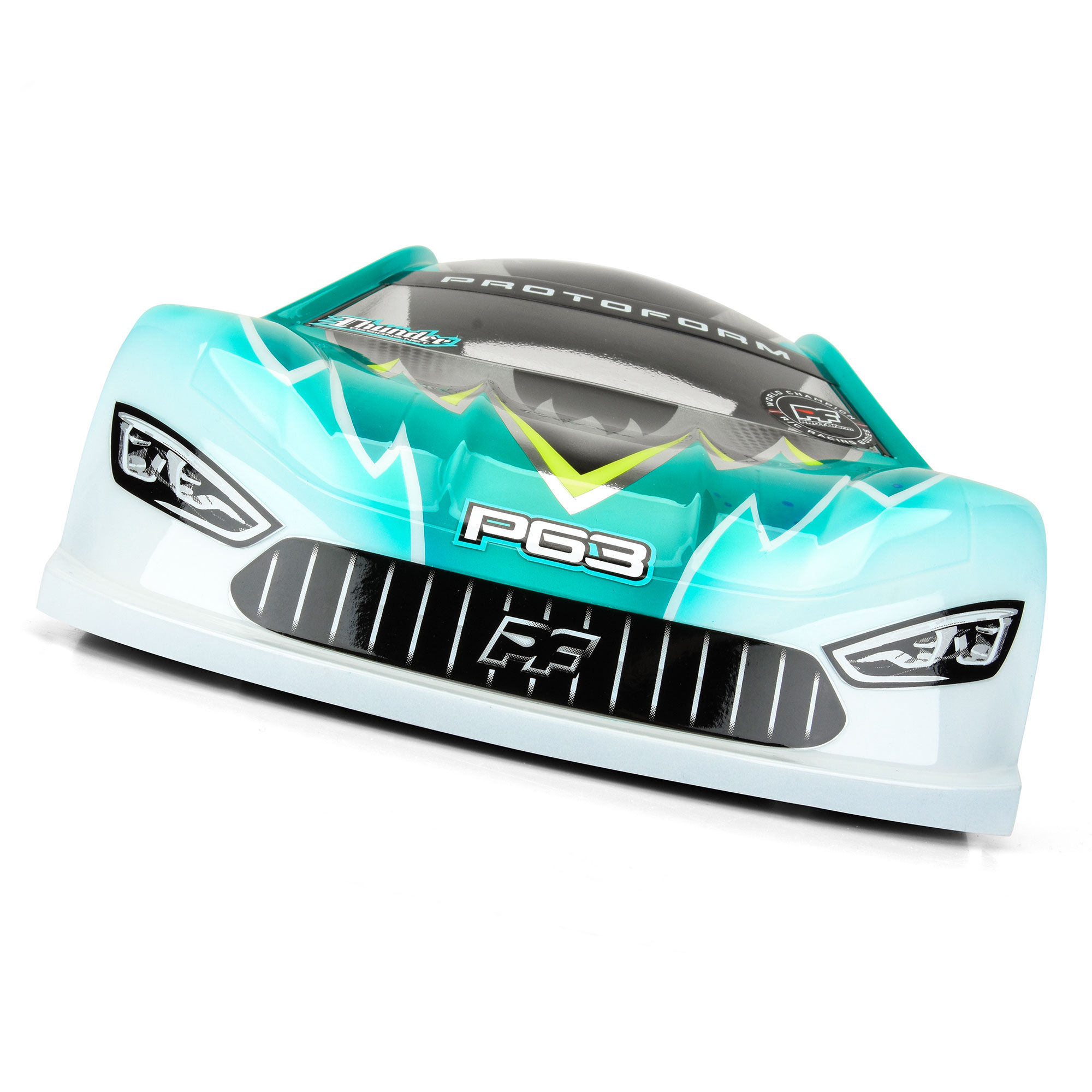 PROTOform 1/10 P63 Light Weight (0.65mm) Clear Body for 190mm TC