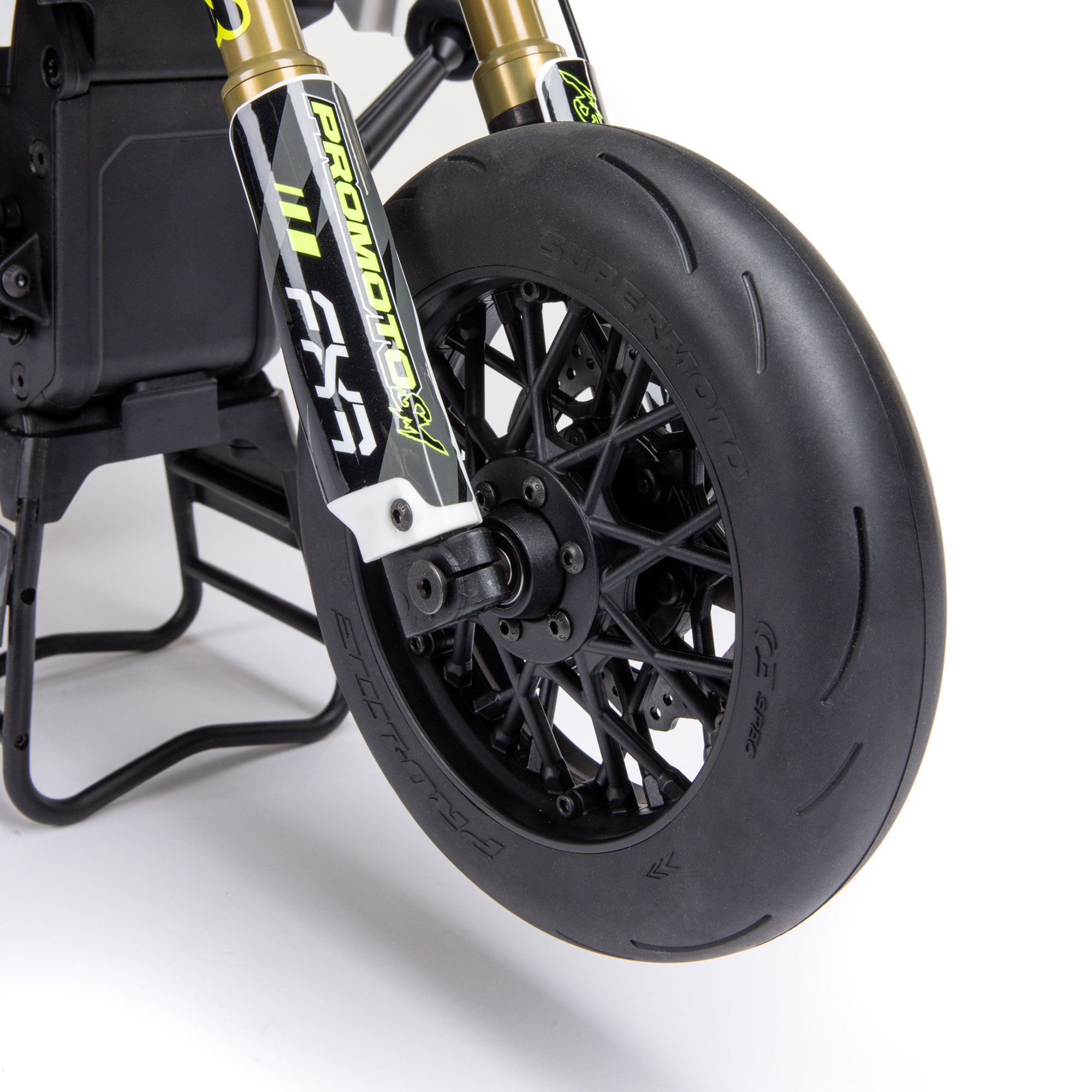 Losi 1/4 Promoto-SM FXR Supermoto Motorcycle RTR Basic, White