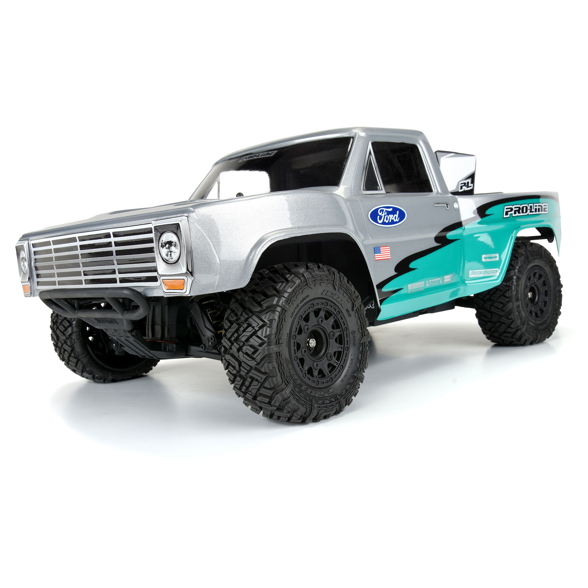 Pro-Line Racing 1/10 Icon M2 Front/Rear 2.2"/3.0" SC Mounted 12mm Blk Raid (2)