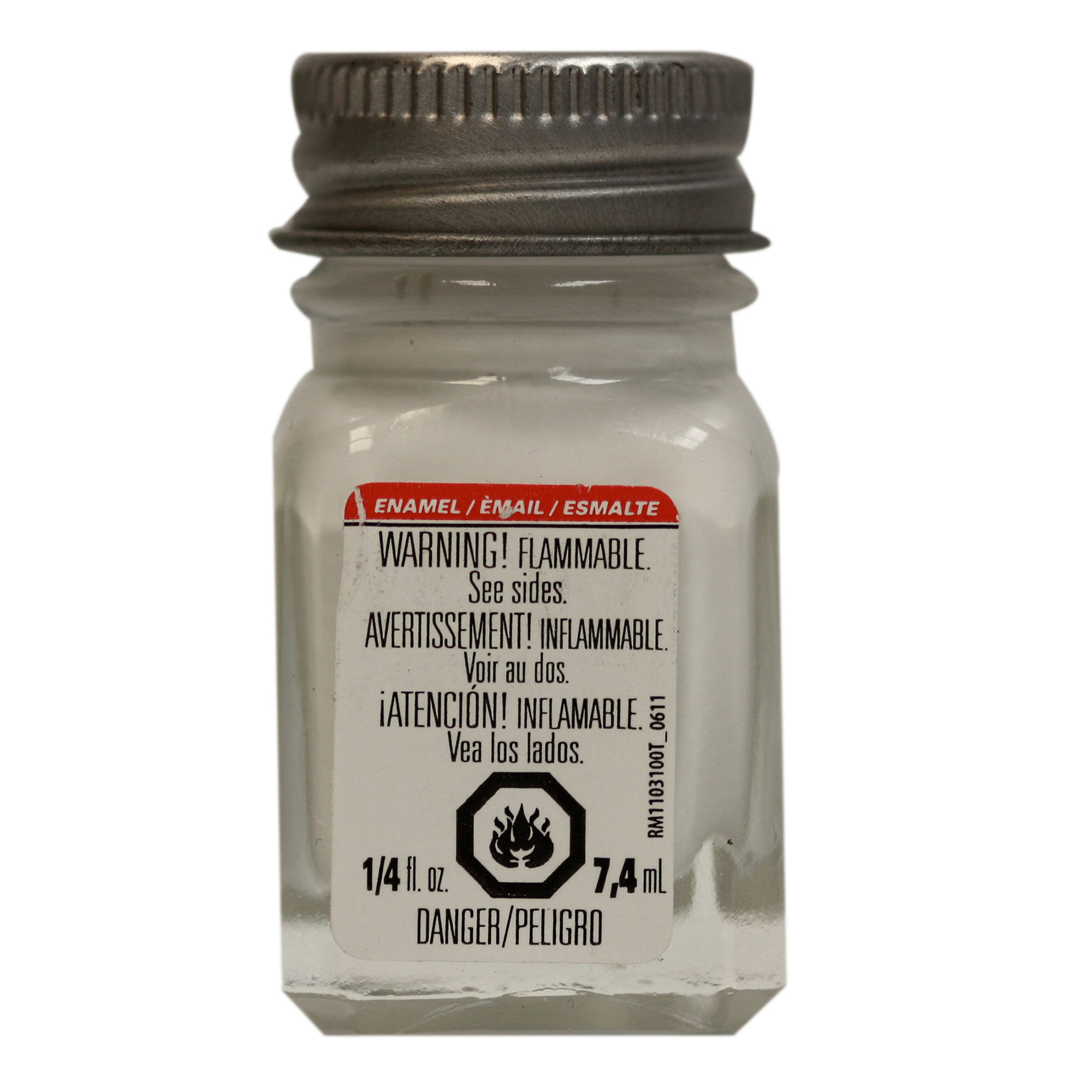 Testor Corp. Enamel 1/4 oz Flat White