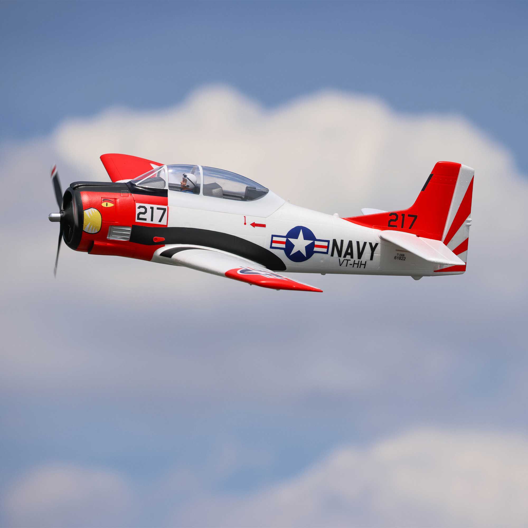 E-flite T-28 Trojan 1.2m PNP with Smart