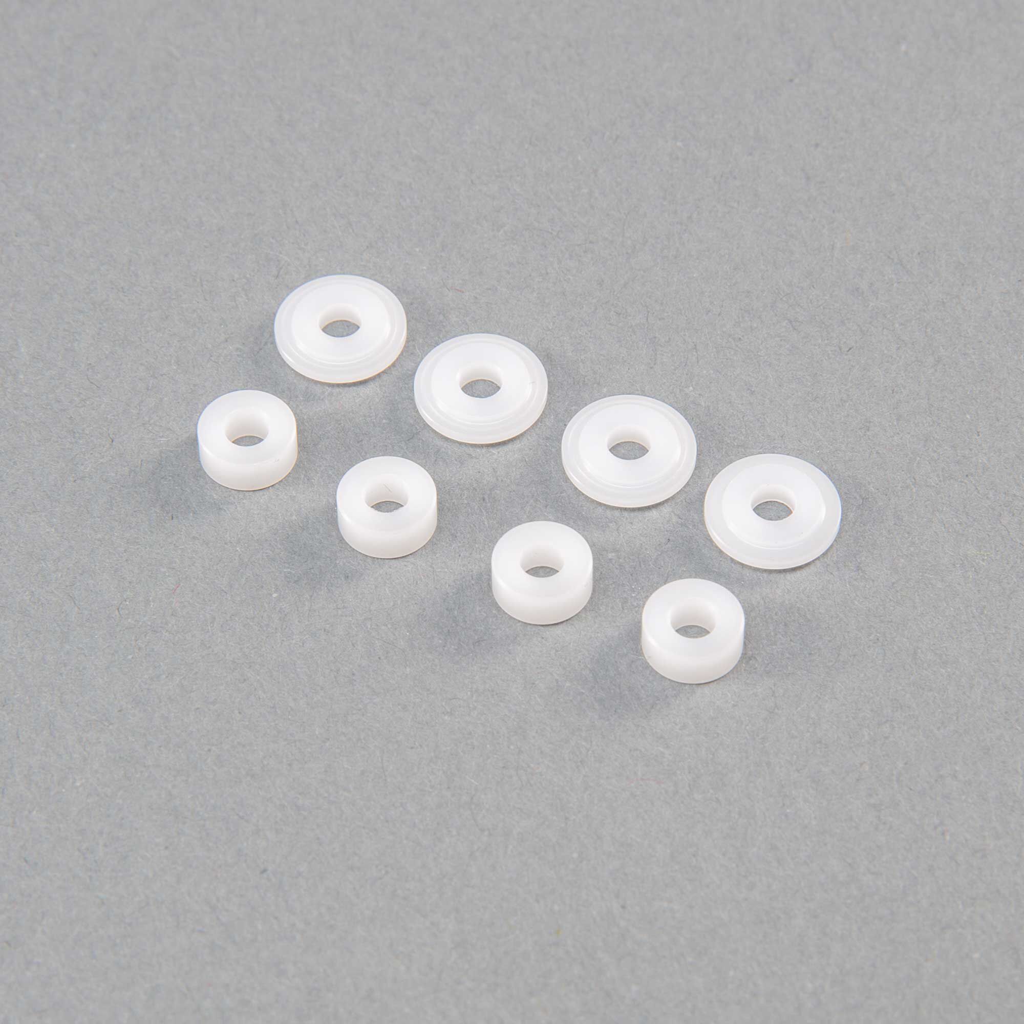 Team Losi Racing Shock Seal Bushings, Machined, G3 3mm V2 (4)