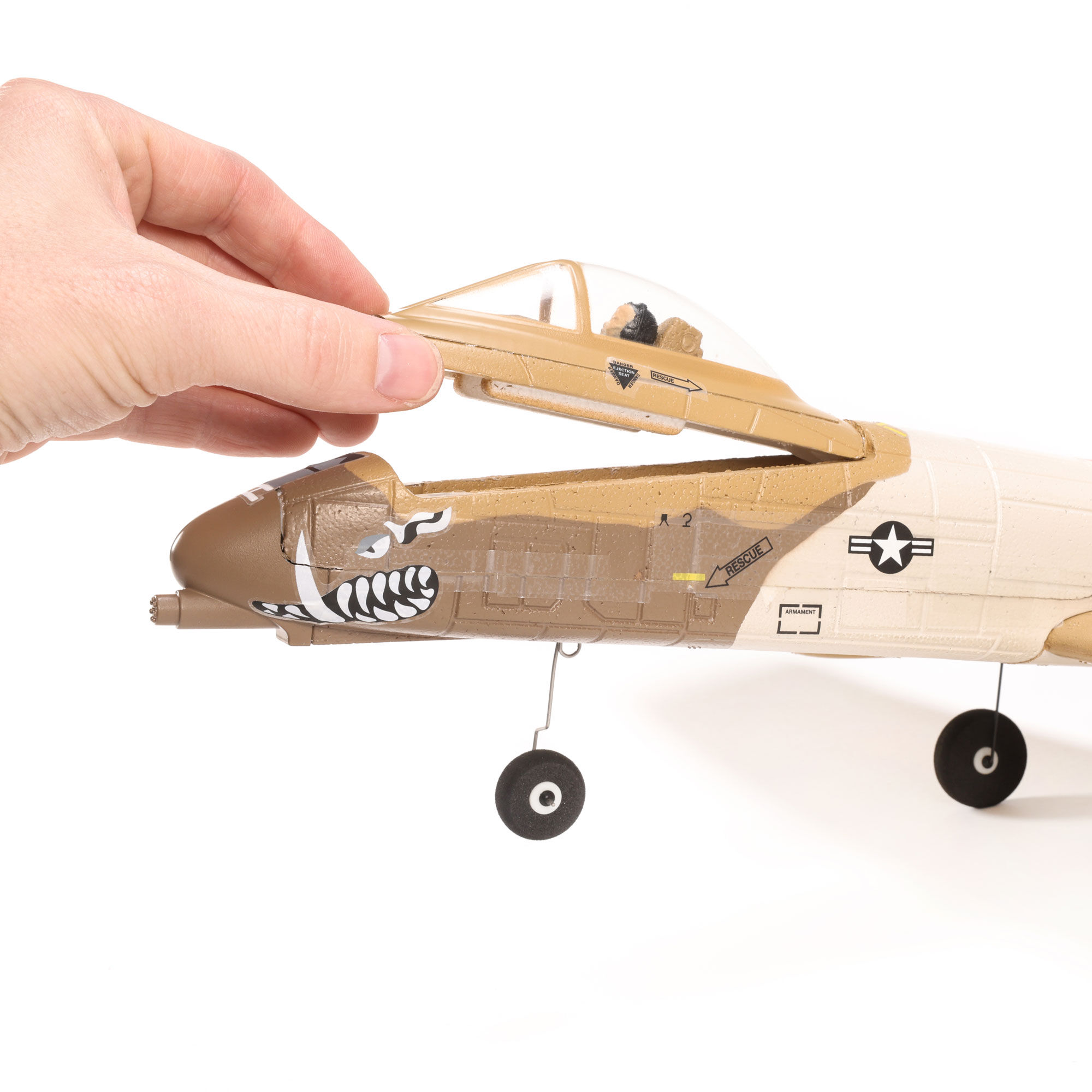 E-flite UMX A-10 Thunderbolt II 30mm EDF Jet BNF Basic with AS3X and SAFE Select