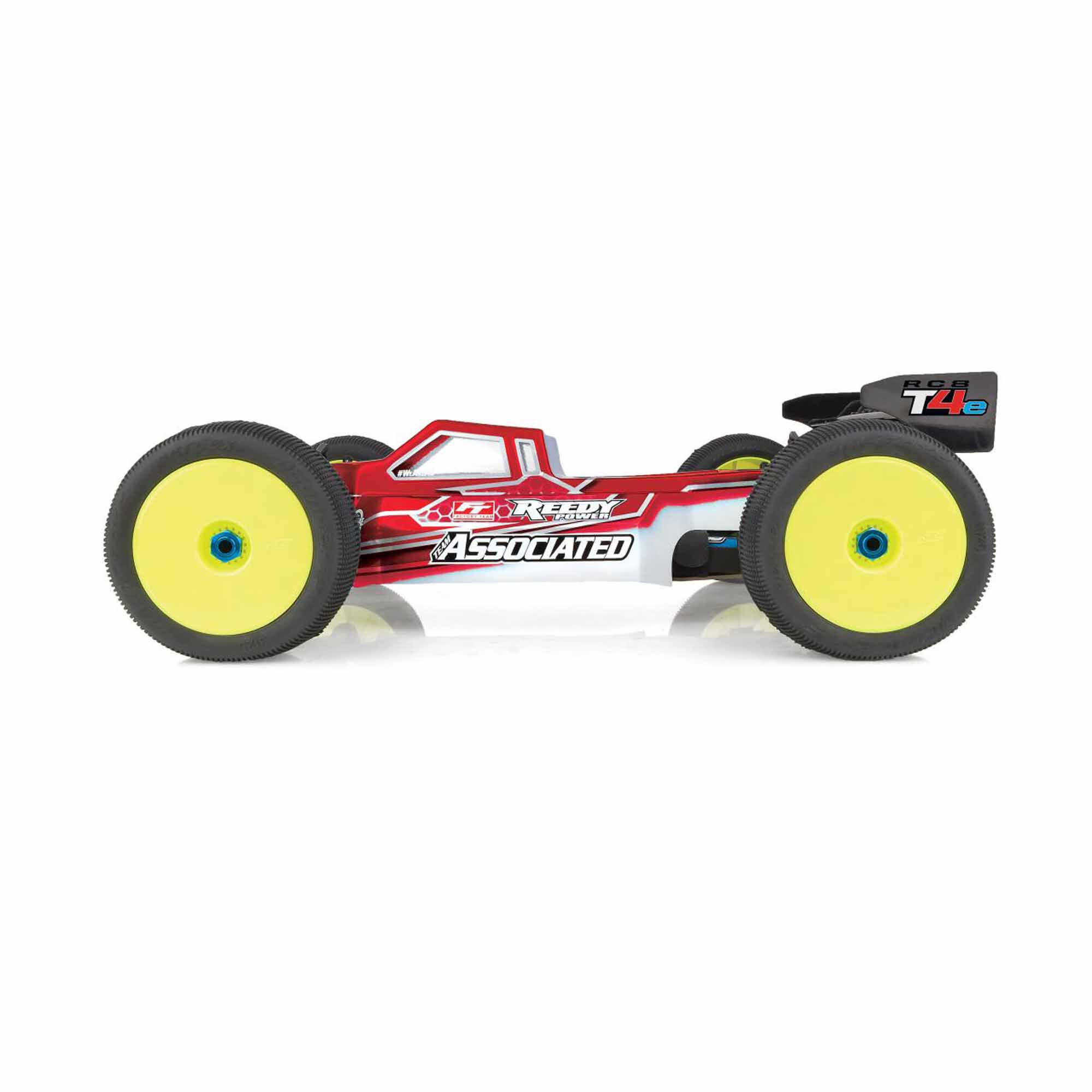 Team Associated 1/8 RC8T4e 4x4 Electric Truggy Team Kit, Gearbox Upgrade