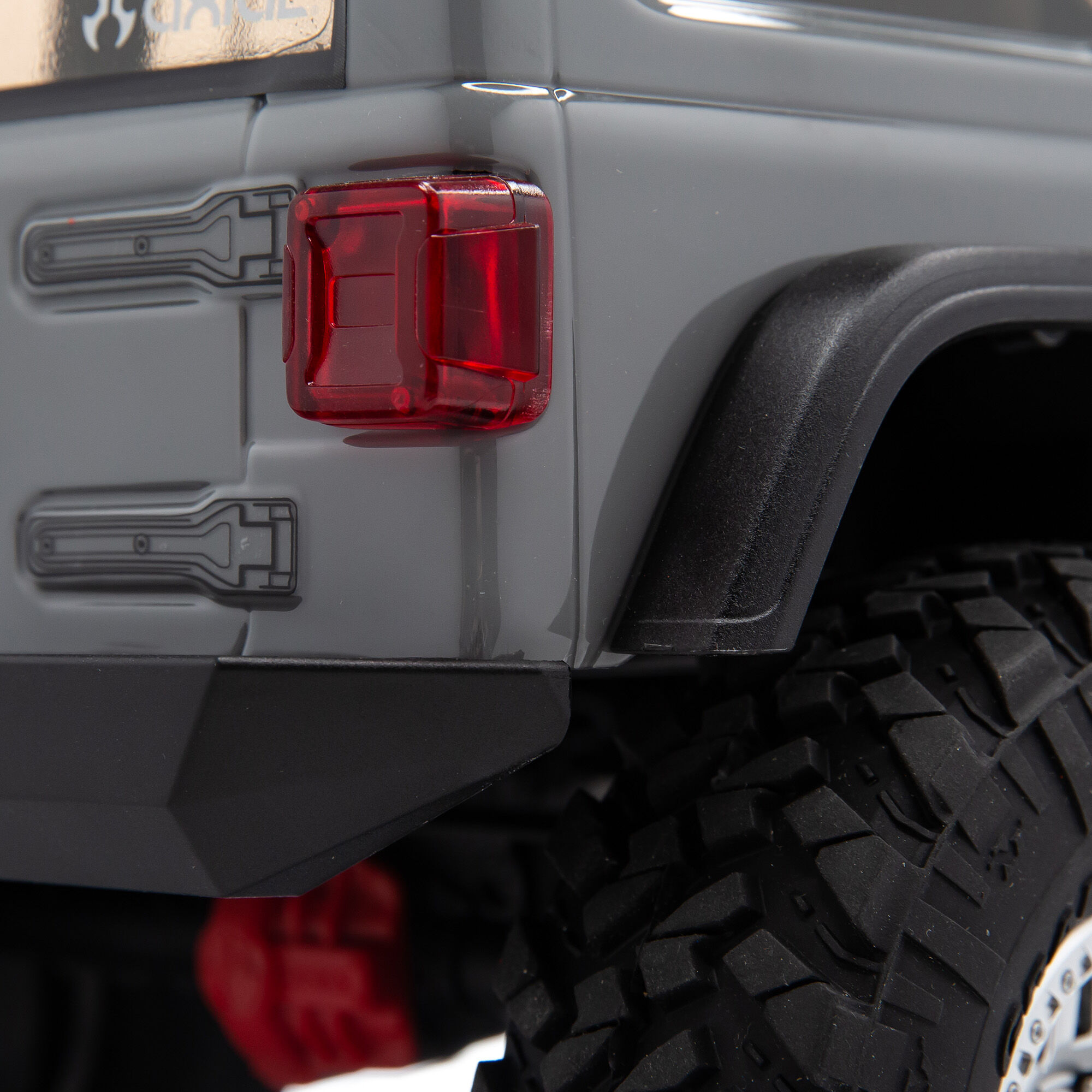 Axial 1/10 SCX10 III Jeep JLU Wrangler 4X4 RTR Brushed Rock Crawler,Gray