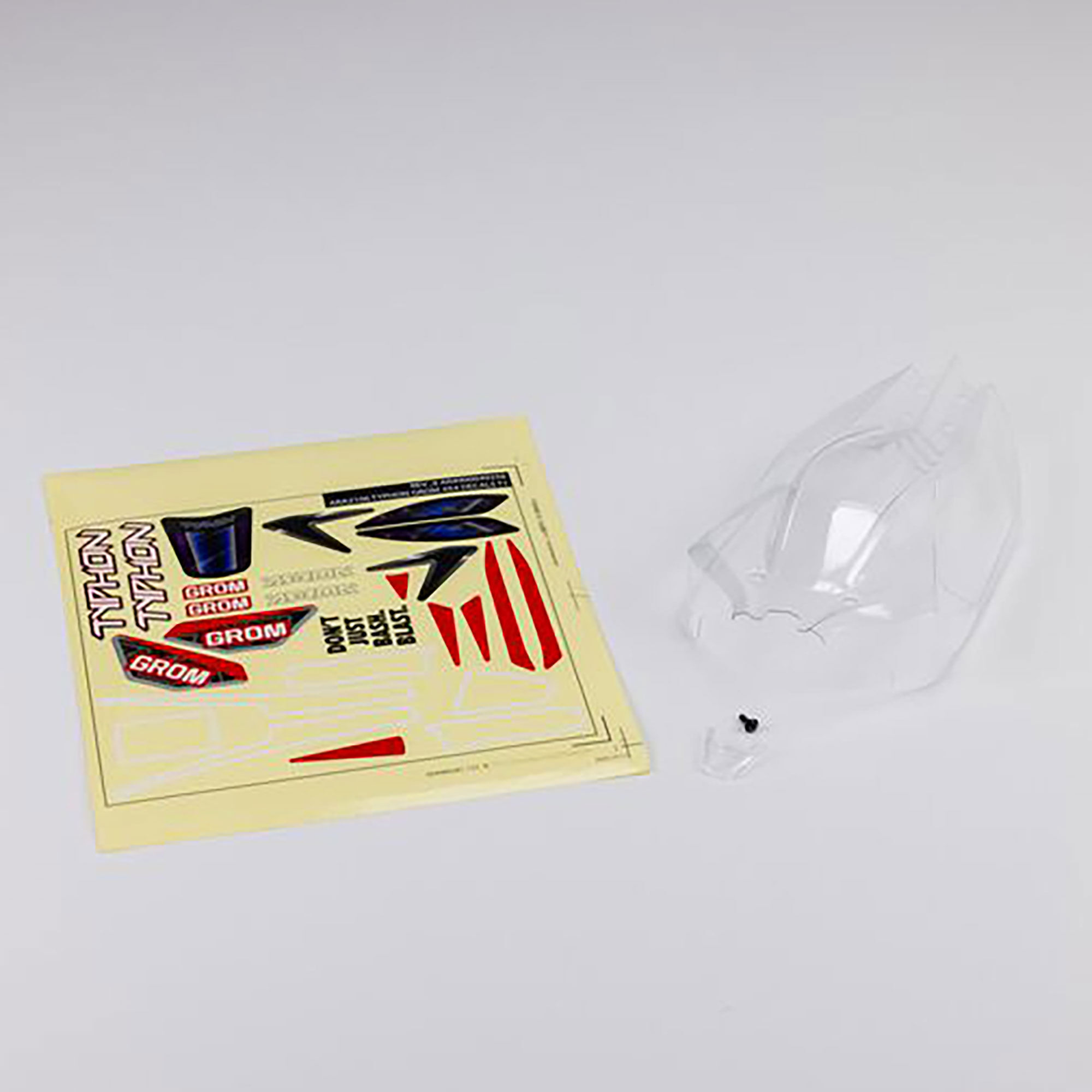 ARRMA TYPHON GROM Body, Clear