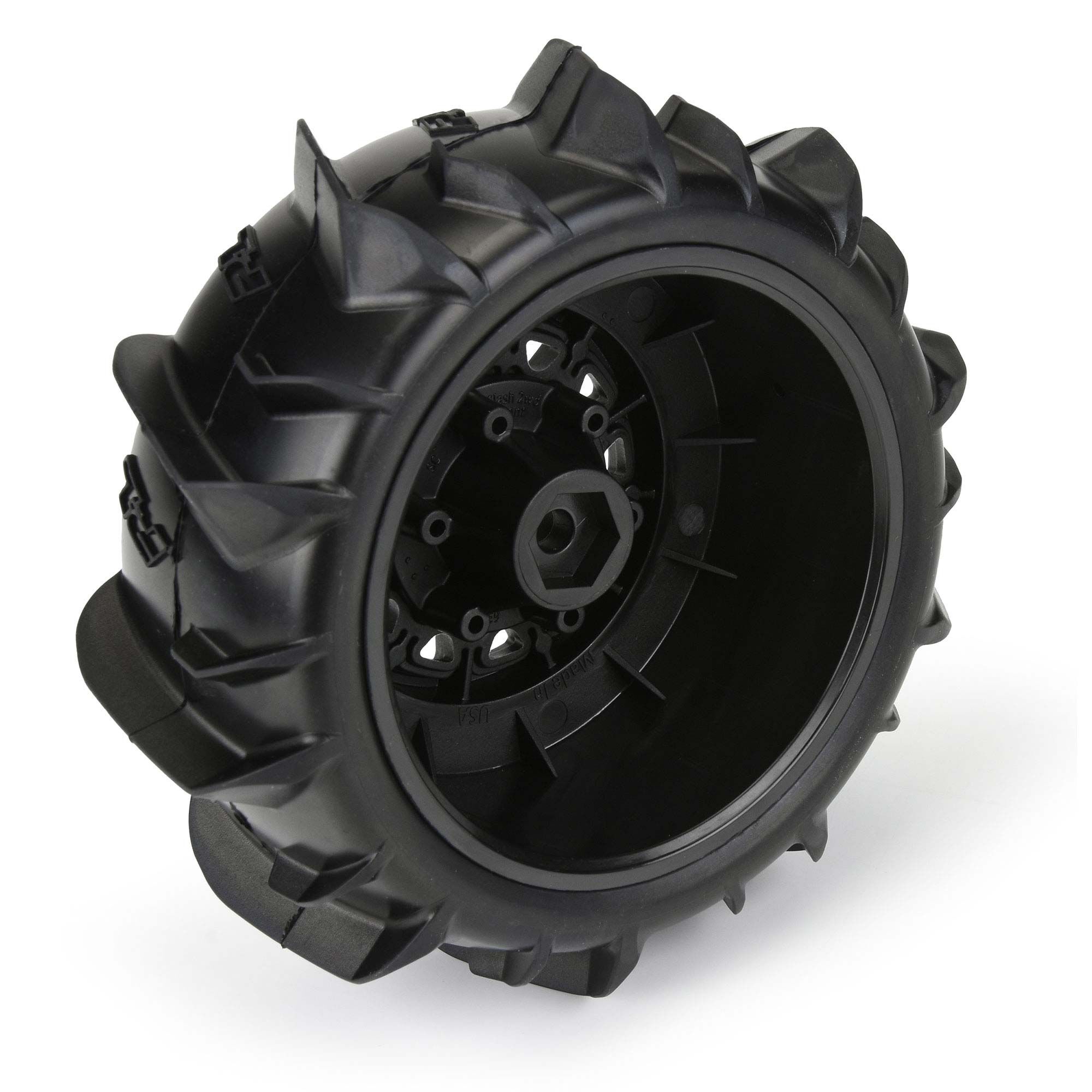 Pro-Line Racing 1/10 Dumont Front/Rear 2.2"/3.0" SC Mounted 12mm Black Raid (2)