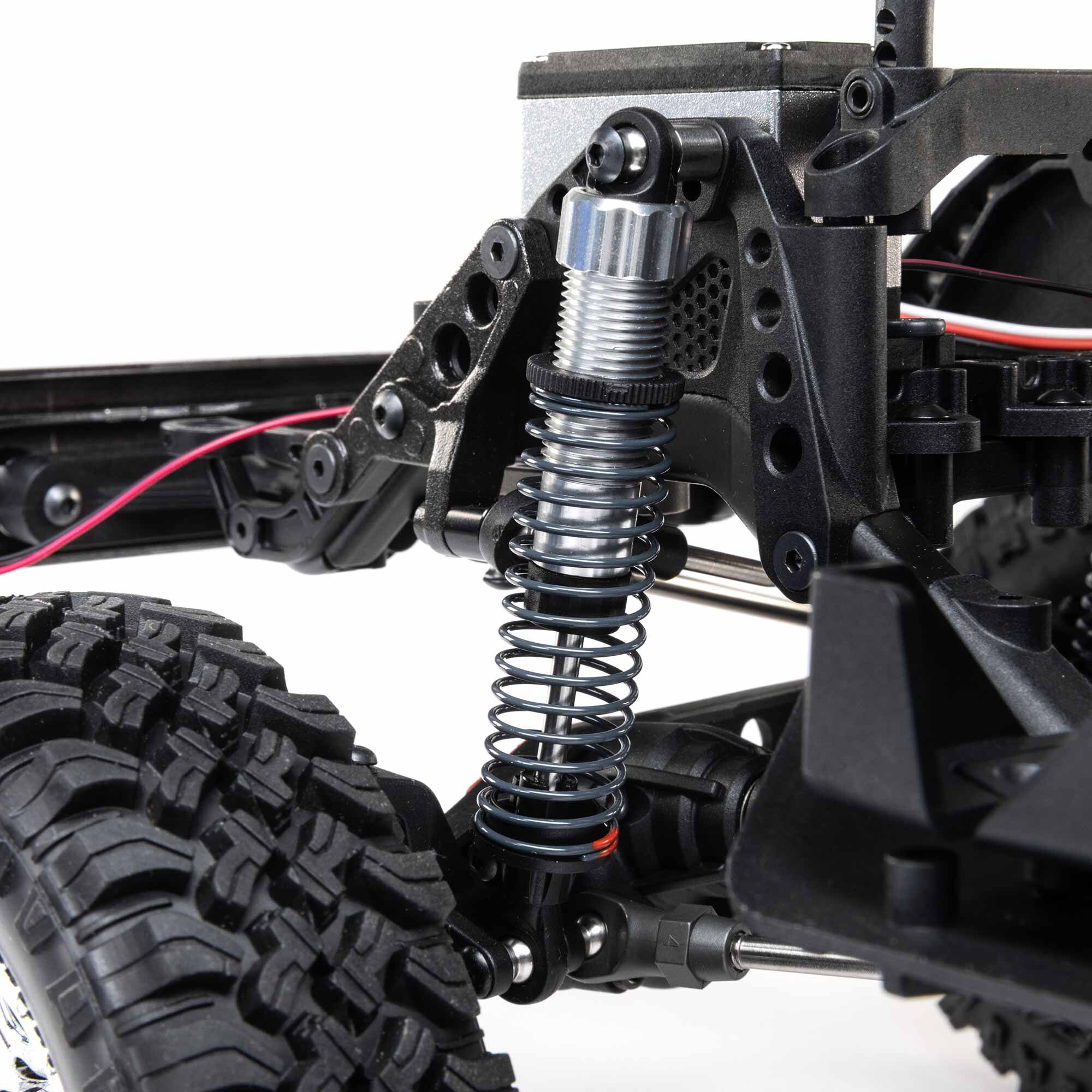 Axial 1/10 SCX10 III Base Camp 1982 Chevrolet K10 4X4 RTR Brushed Rock Crawler, Blue