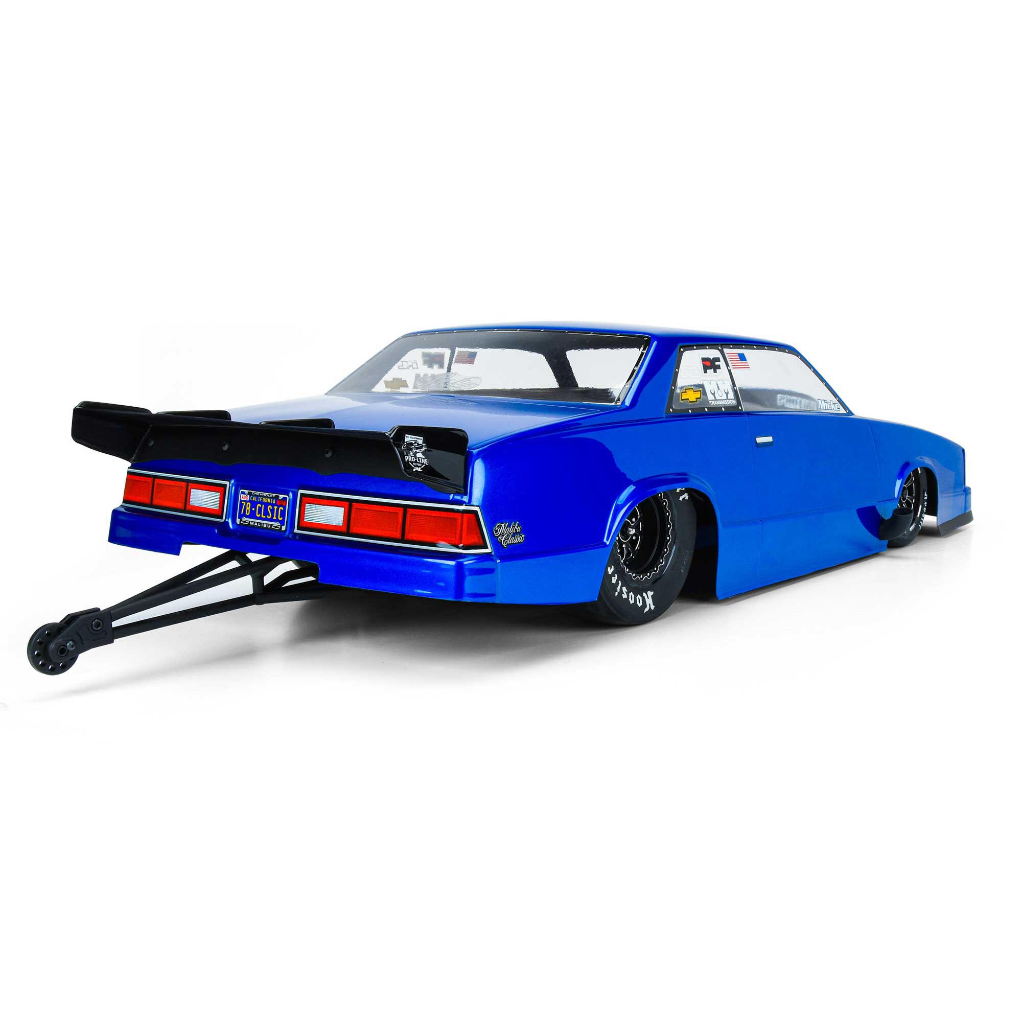 Pro-Line Racing 1/10 1978 Chevrolet Malibu Clear Body: Drag Car