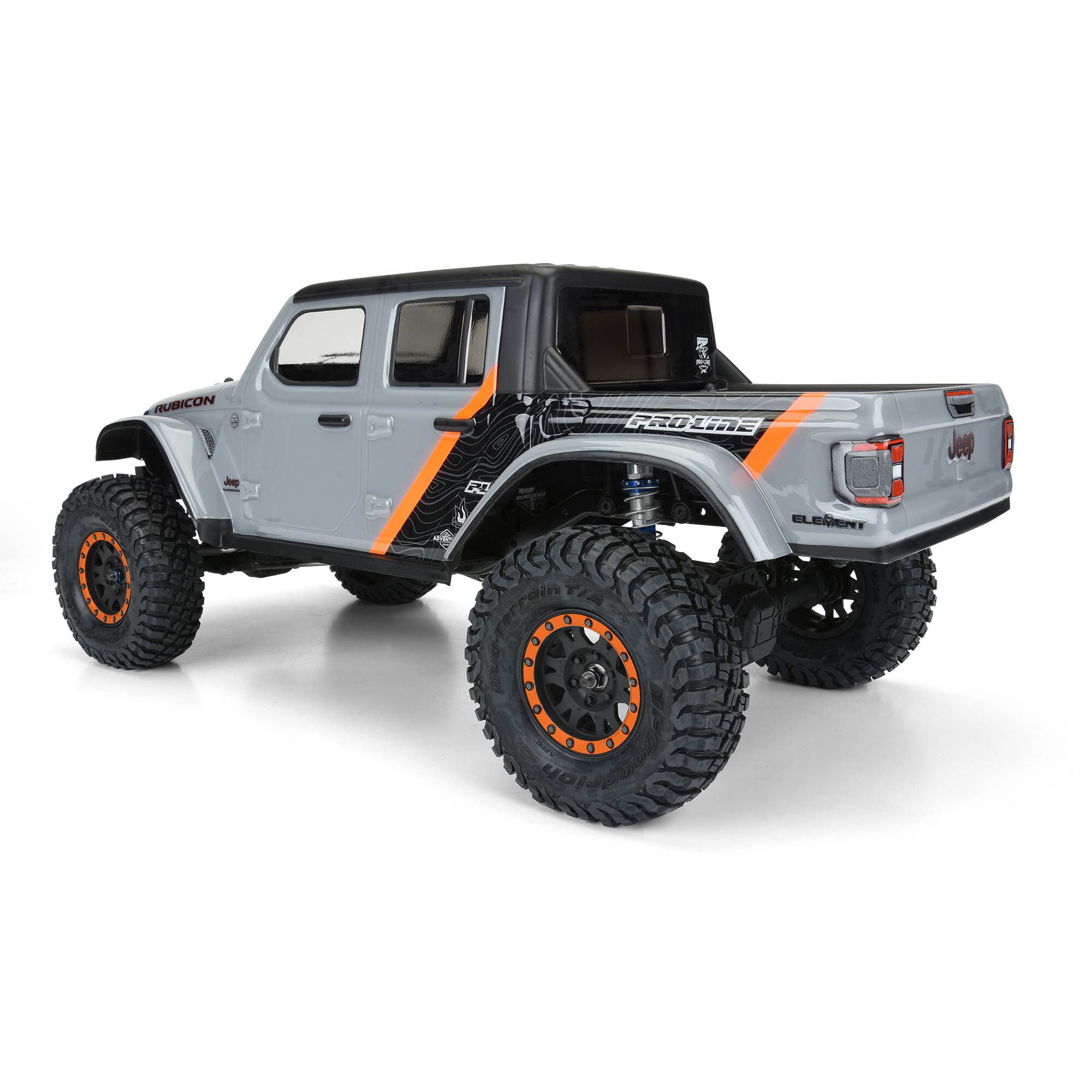 Pro-Line Racing 1/10 2020 Jeep Gladiator Clear Body 12.3" (313mm) Wheelbase Crwlrs
