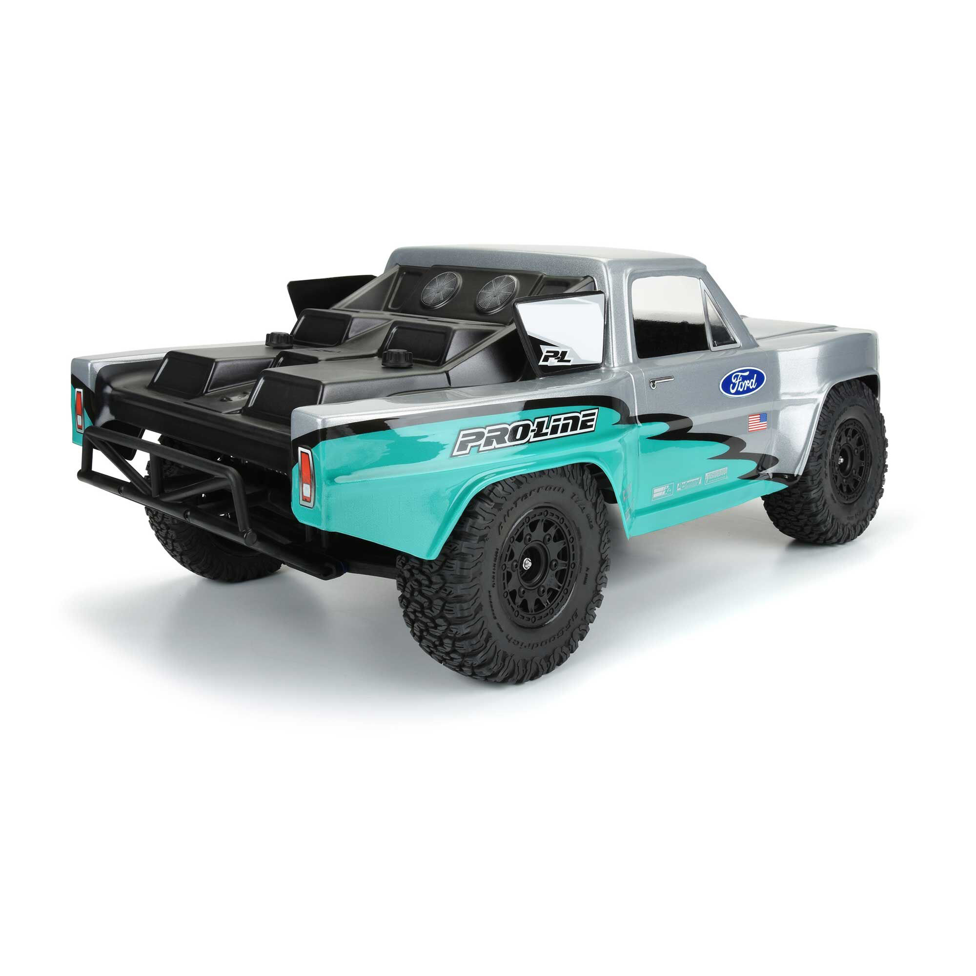 Pro-Line Racing 1/10 Pre-Cut 1967 Ford F-100 Race Truck Clear Body: Short Course