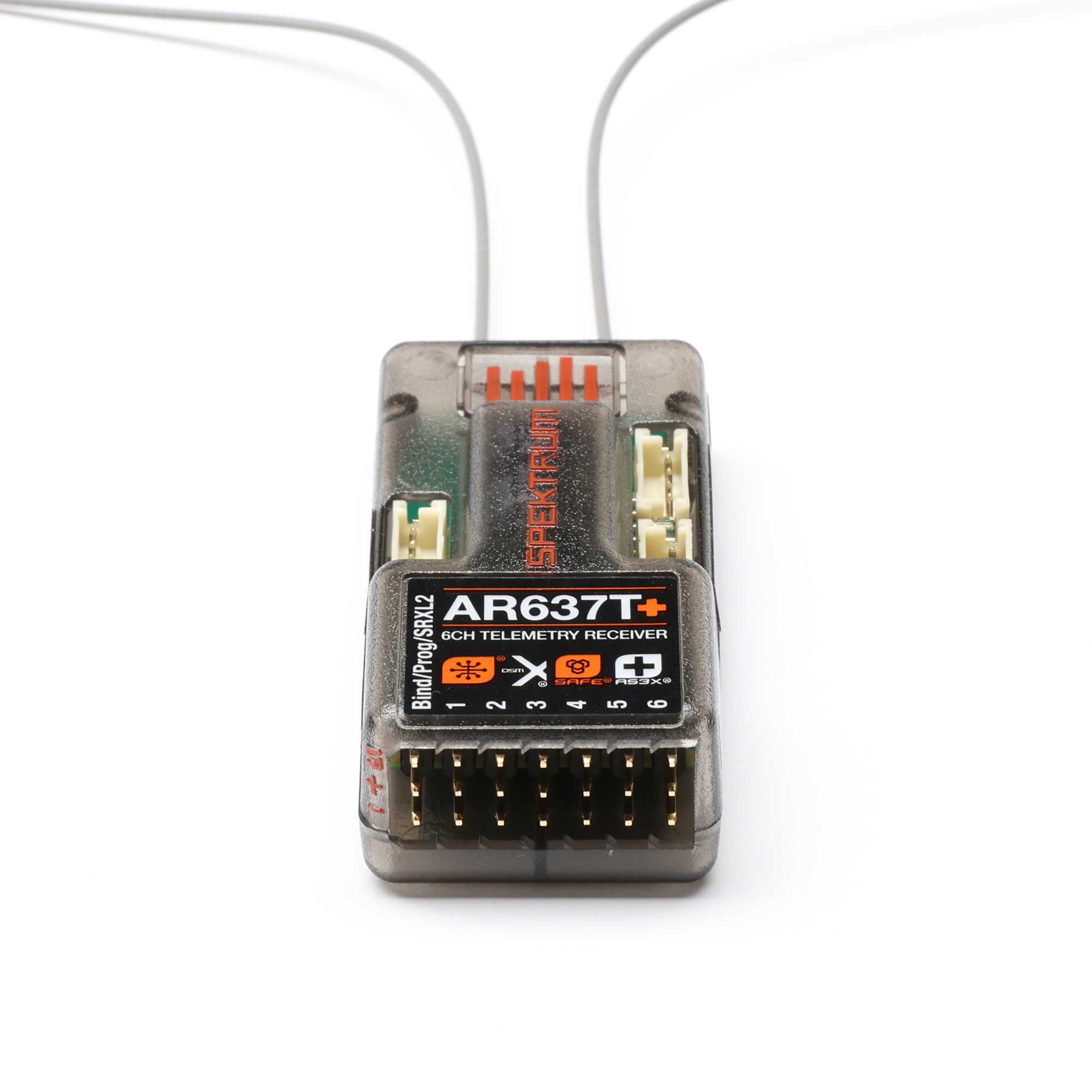 Spektrum AR637T+ DSMX 6-Channel AS3X+ & SAFE Telemetry Receiver
