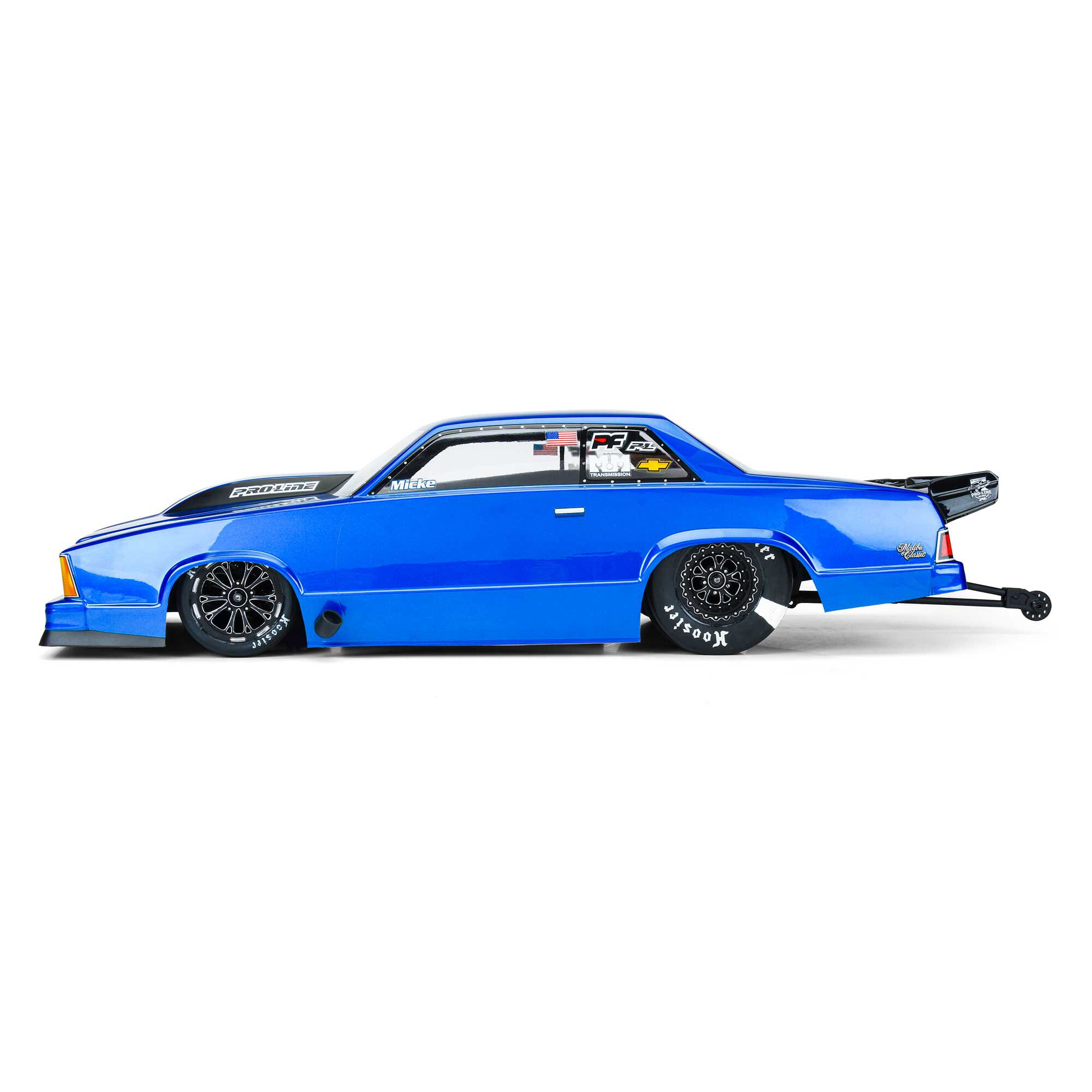 Pro-Line Racing 1/10 1978 Chevrolet Malibu Clear Body: Drag Car