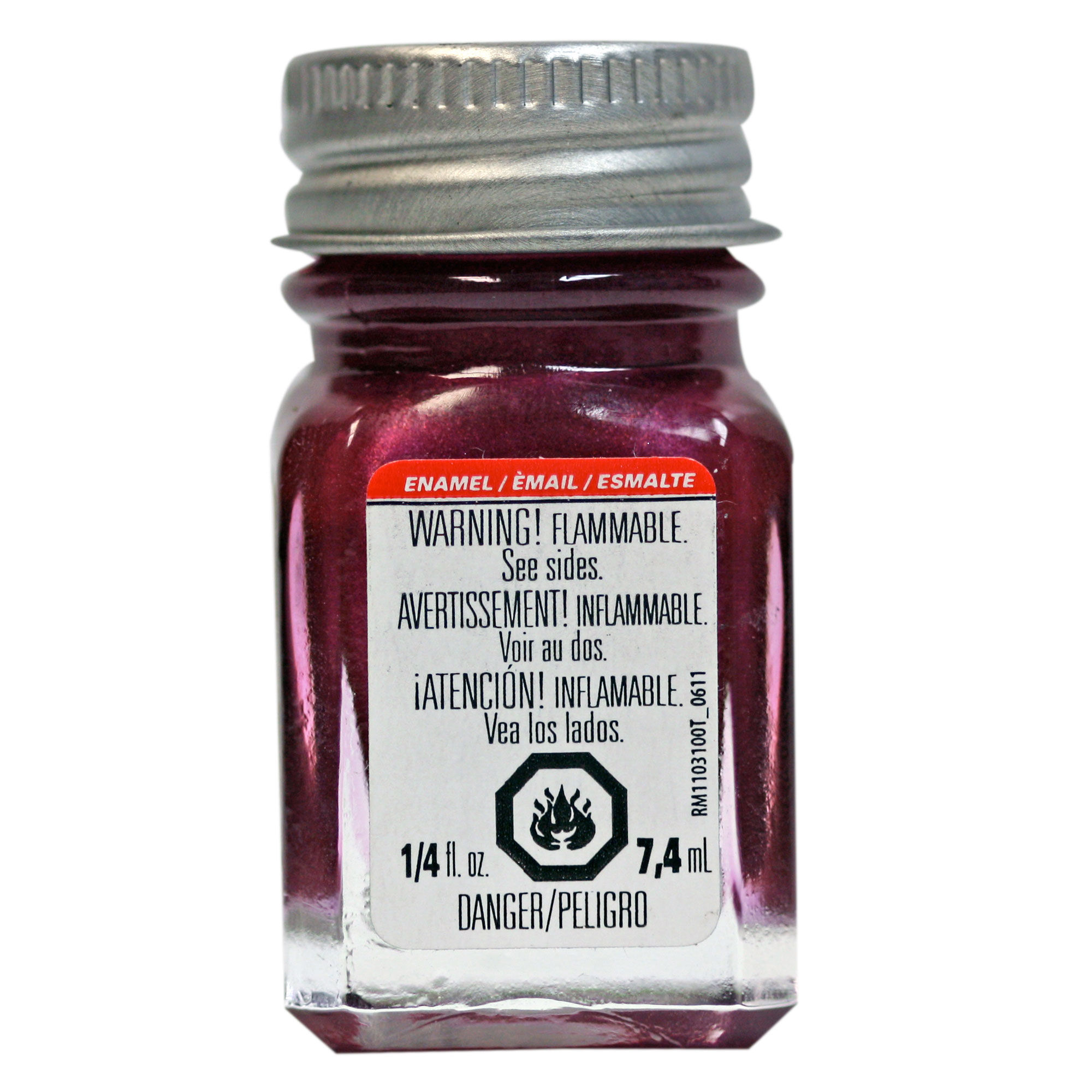 Testor Corp. Enamel 1/4 oz Metal Flake Purple