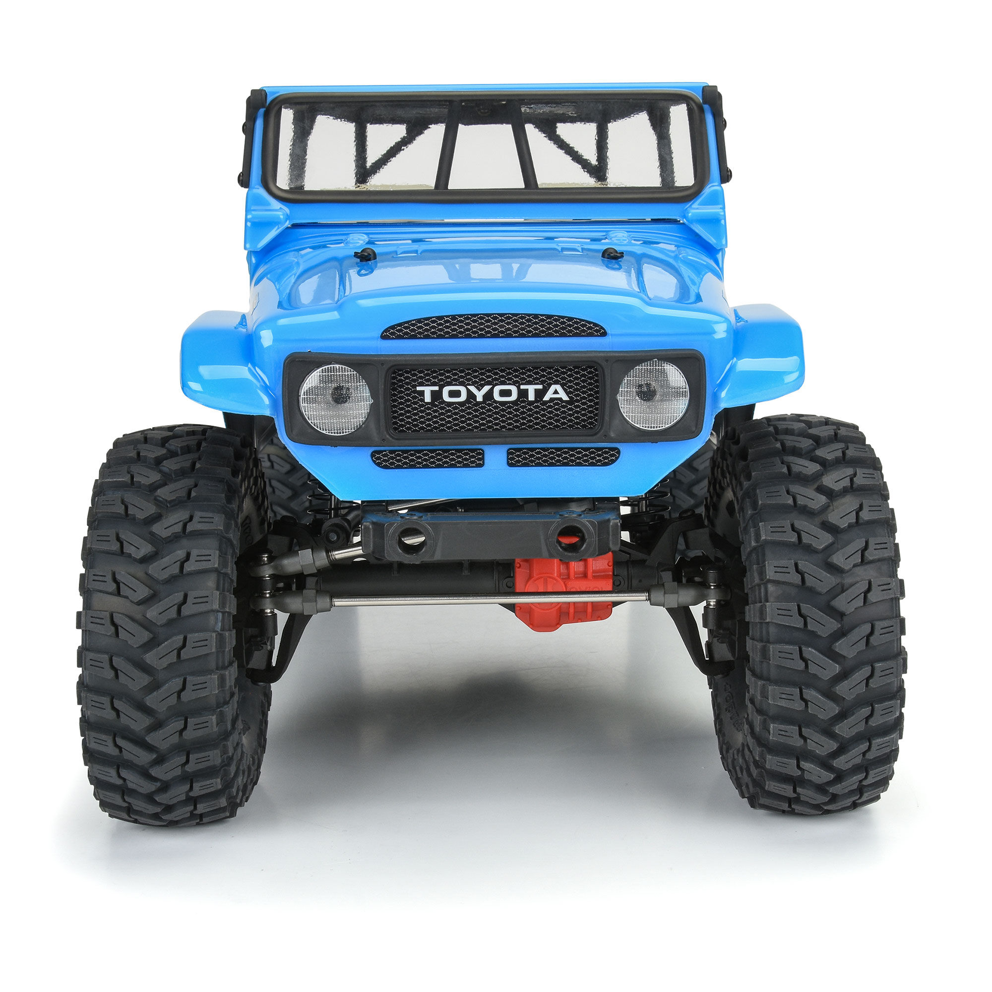 Pro-Line Racing 1/10 1979 Toyota Land Cruiser FJ40 Clear Body/Cage 12.3" WB Crawlers
