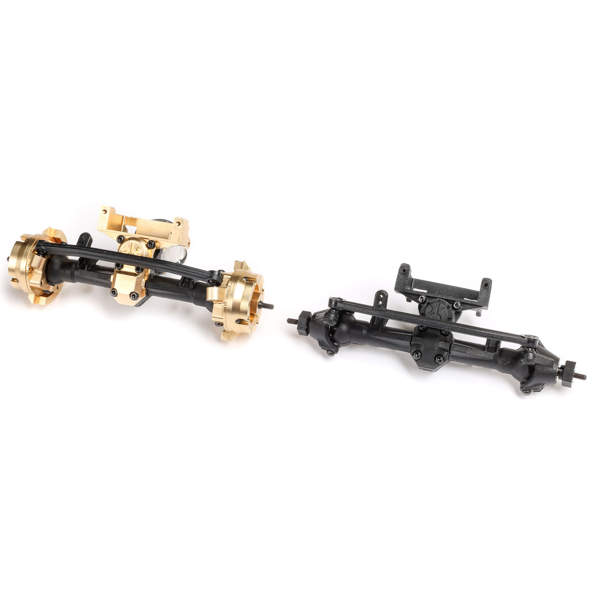 Axial Hex Hub, Brass (2): SCX24, AX24