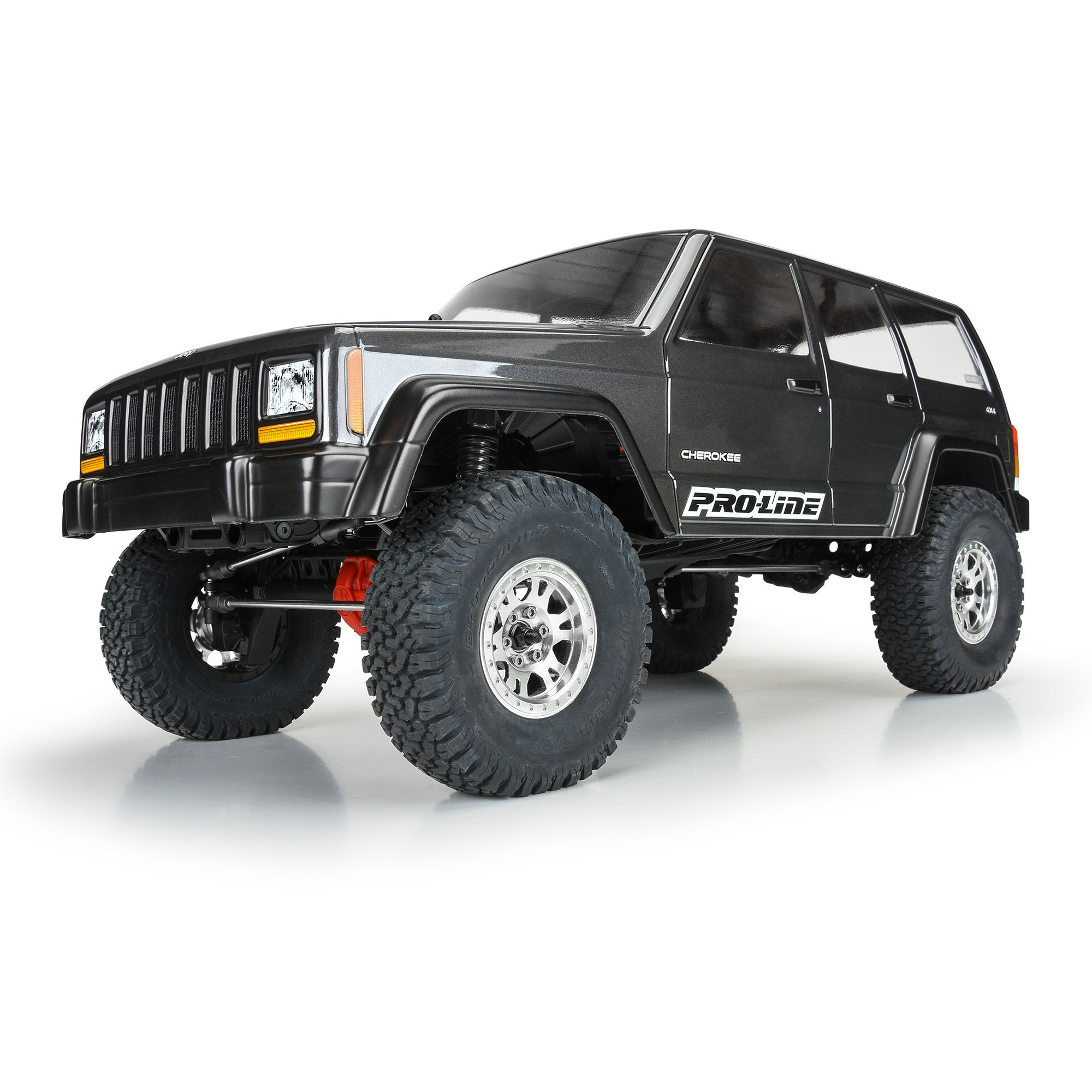 Pro-Line Racing 1/10 2001 Jeep Cherokee Clear Body 12.3” (313mm) Wheelbase Crawlers