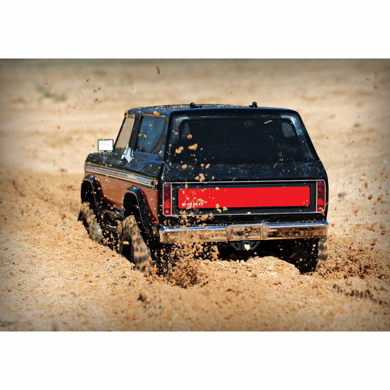 Traxxas TRX-4 Ford Bronco RC 4x4 Rock Crawler RTR w/3S LiPo COMBO