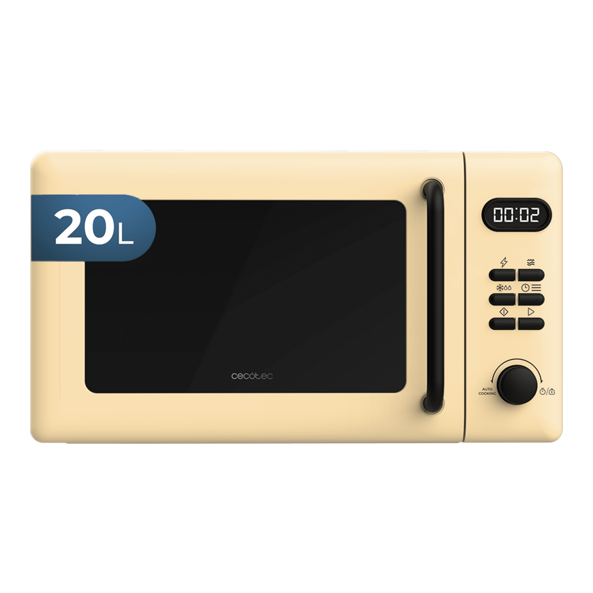 Proclean 5110 Yellow Microondas digital con grill de 20 L y 700 W.