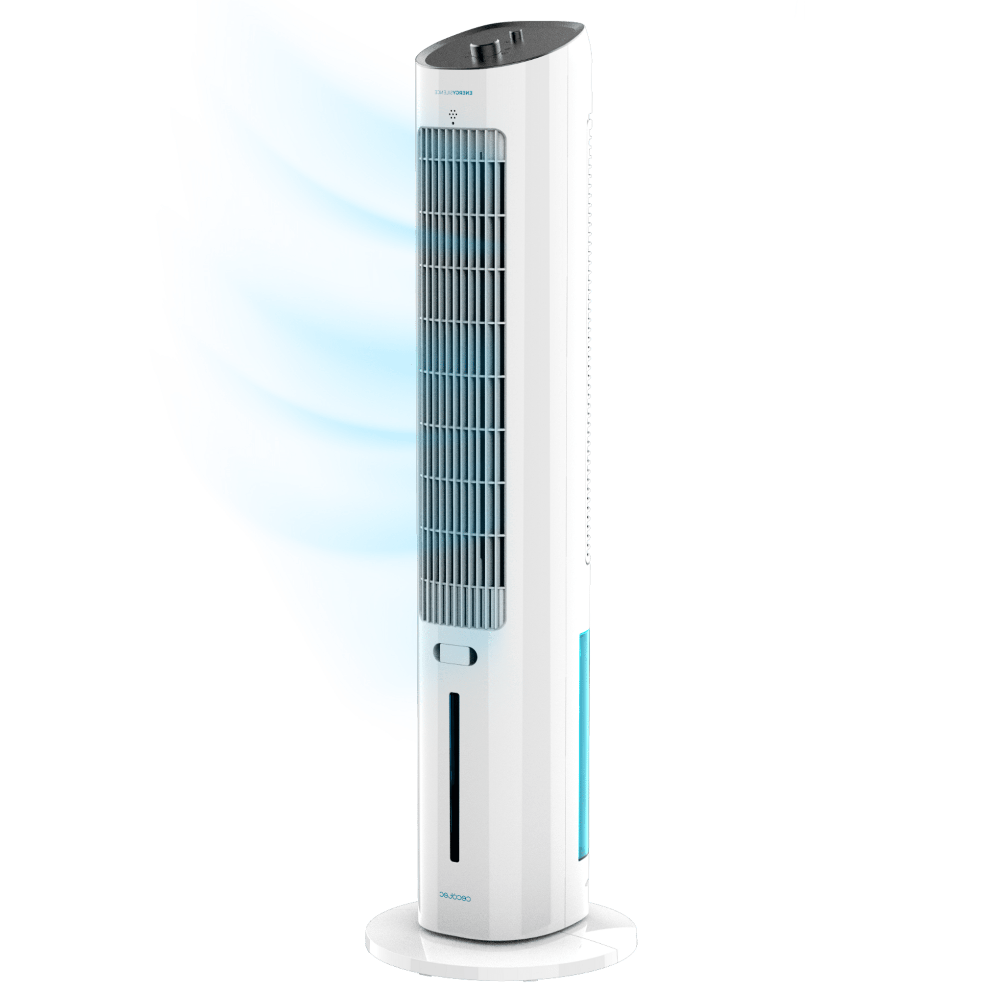 EnergySilence 2000 SkyCool Climatizador evaporativo de torre de 60 W, 3 L y 3 velocidades con oscilaciòn.