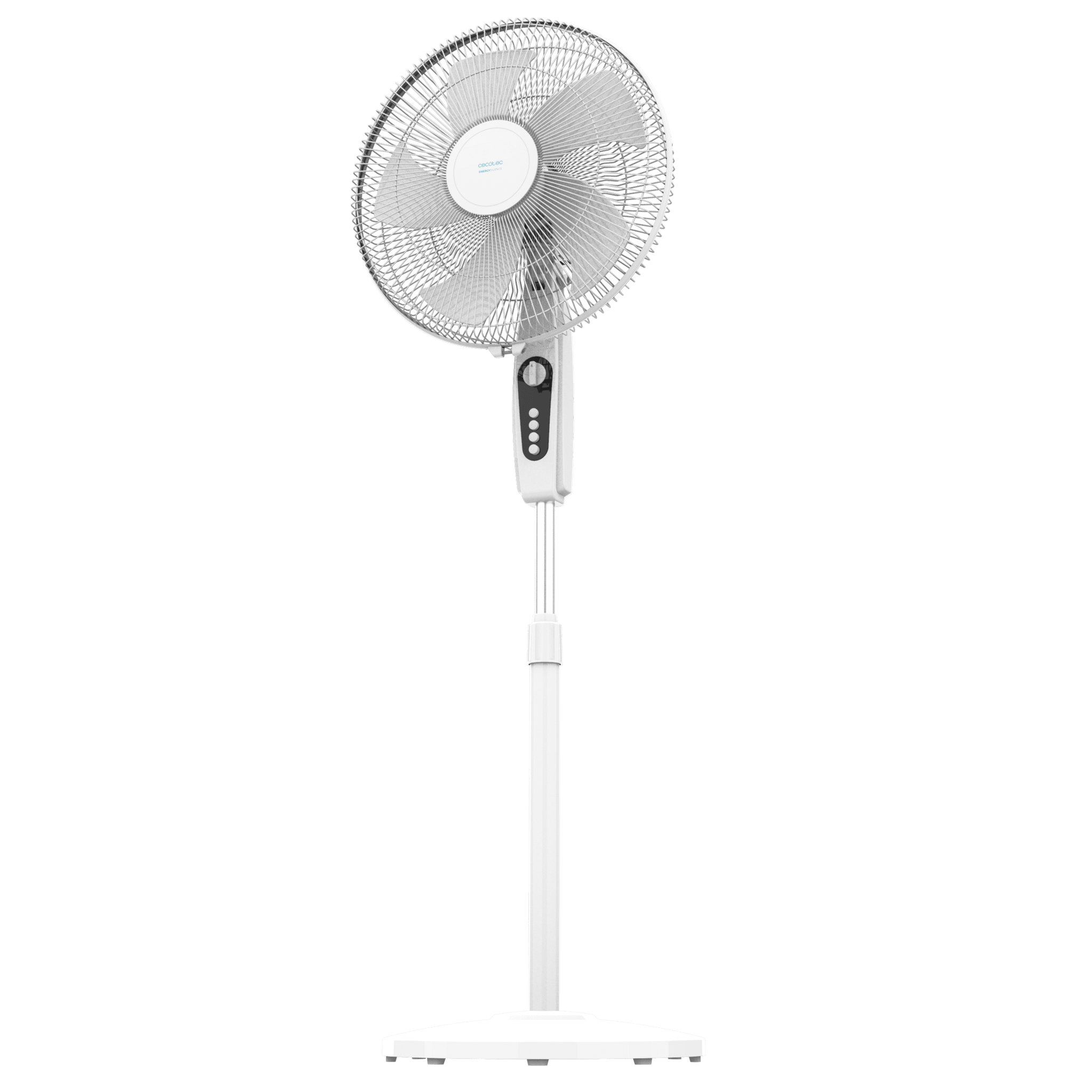 EnergySilence 515 MaxFlow White Ventilador de pie con 16", con 45W, temporizador, 3 velocidades y oscilaciòn.