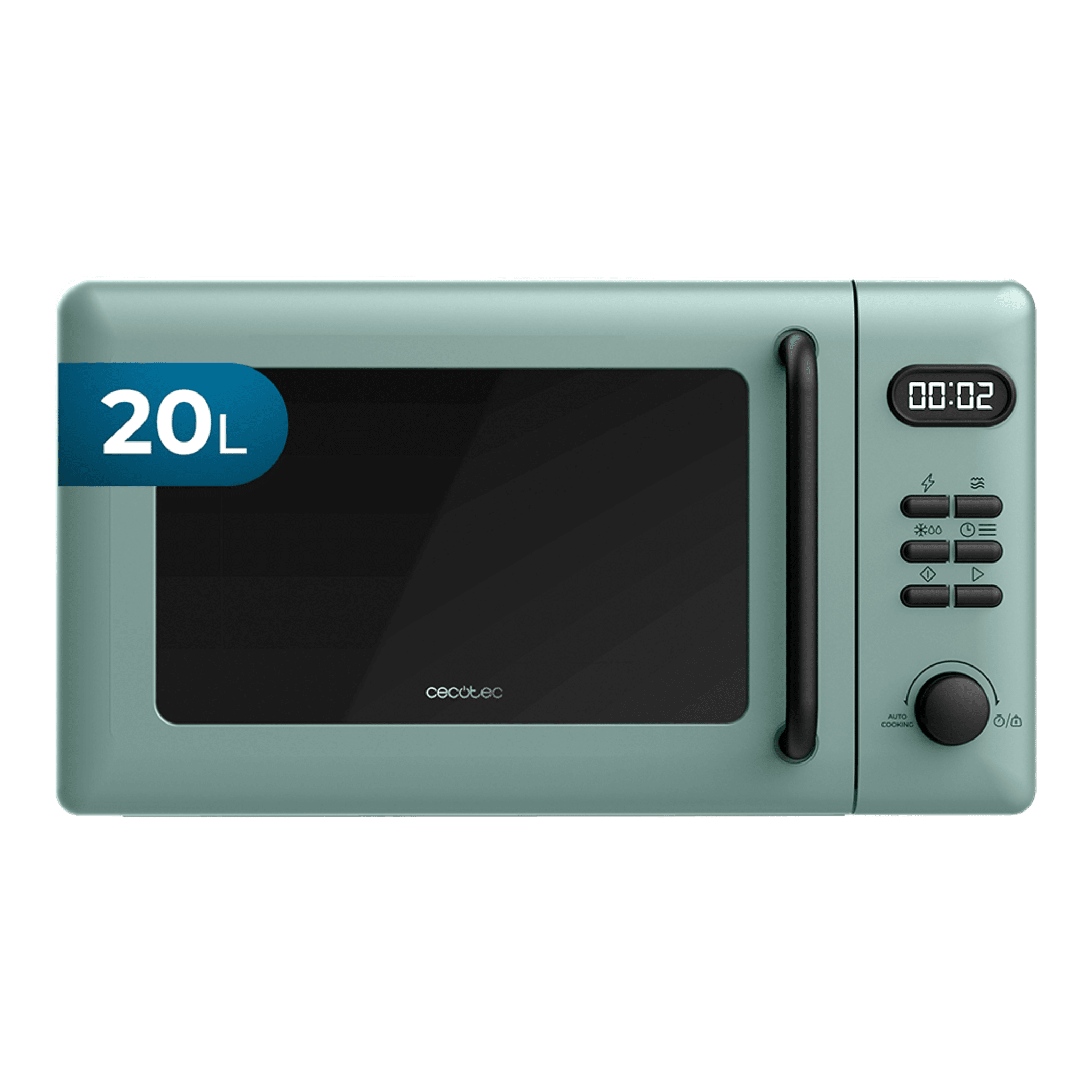 Proclean 5110 Green Microondas digital con grill de 20 L y 700 W.